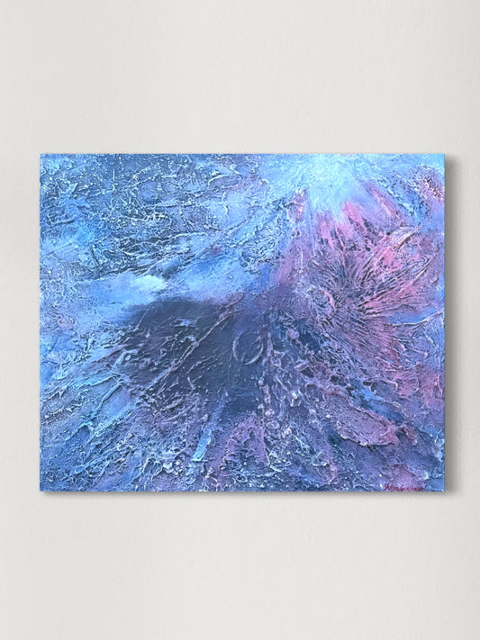 Blau Travel 1, 60(b)x50(h)cm