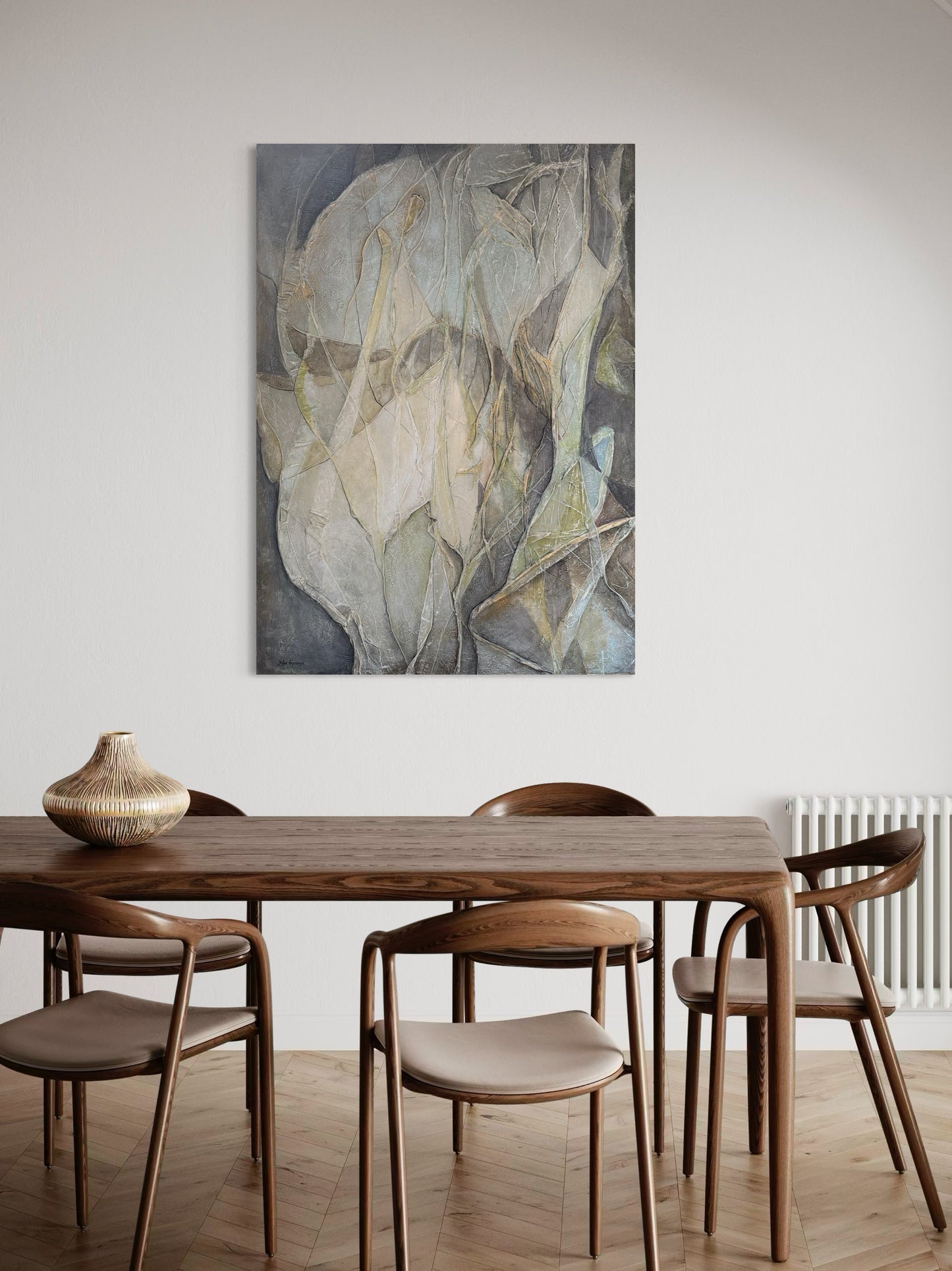 By the River Side, 100(w)x140(h)cm