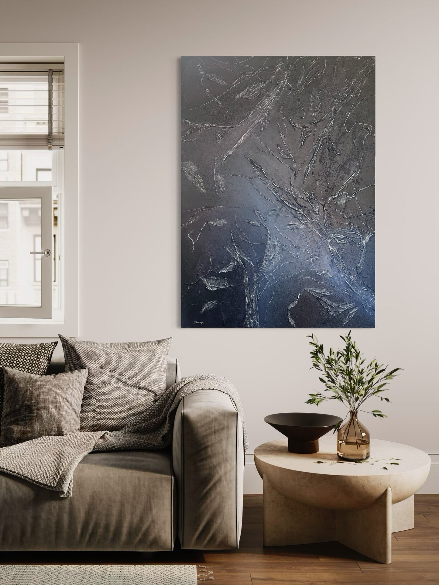 Im Inneren der Höhle, 100b)x140(h)cm