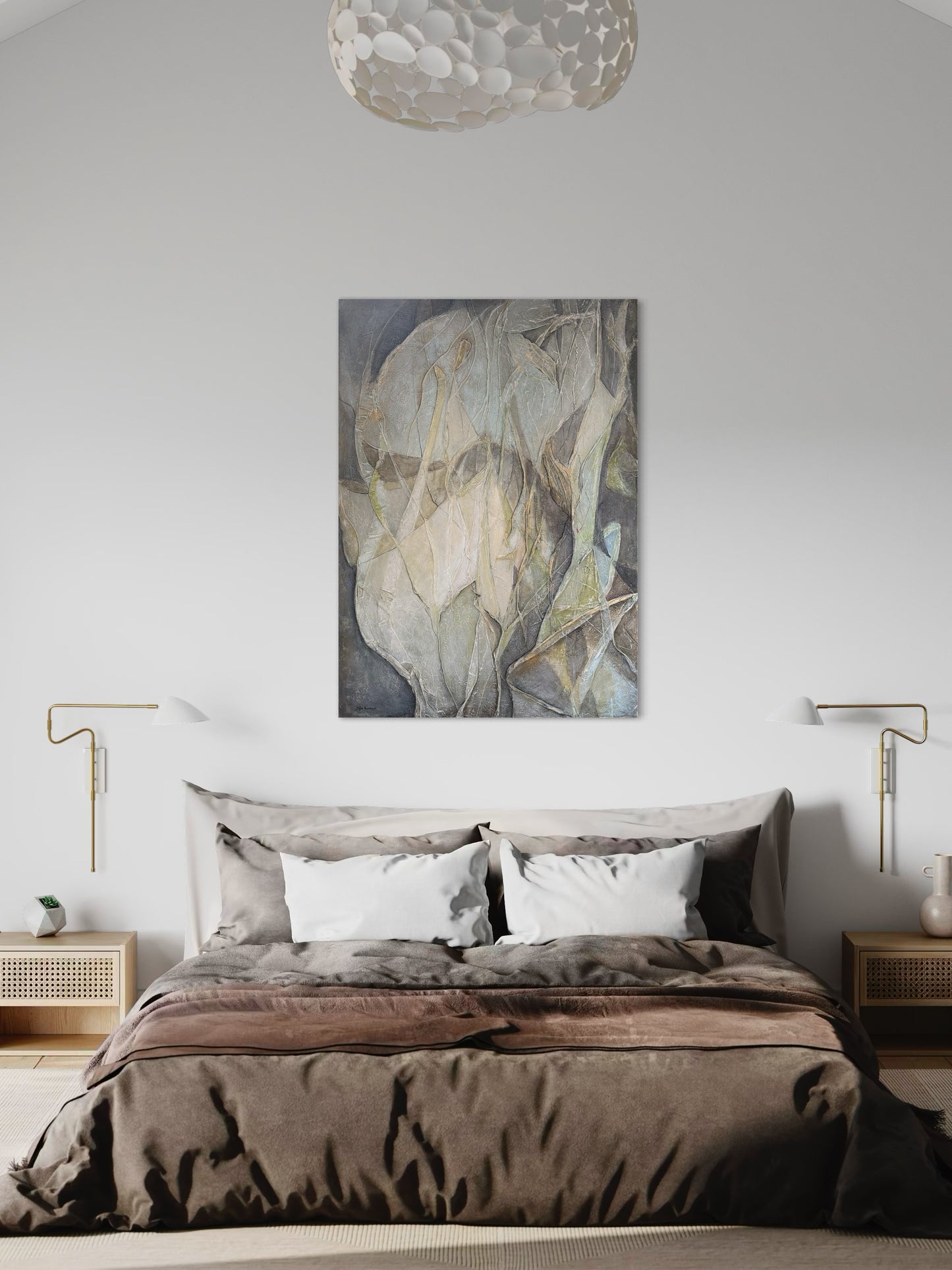 By the River Side, 100(w)x140(h)cm