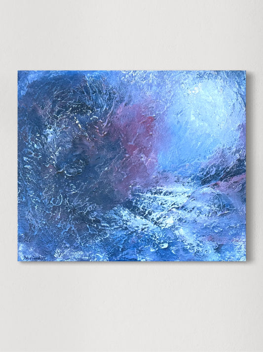 Blau Travel 2, 60(b)x50(h)cm