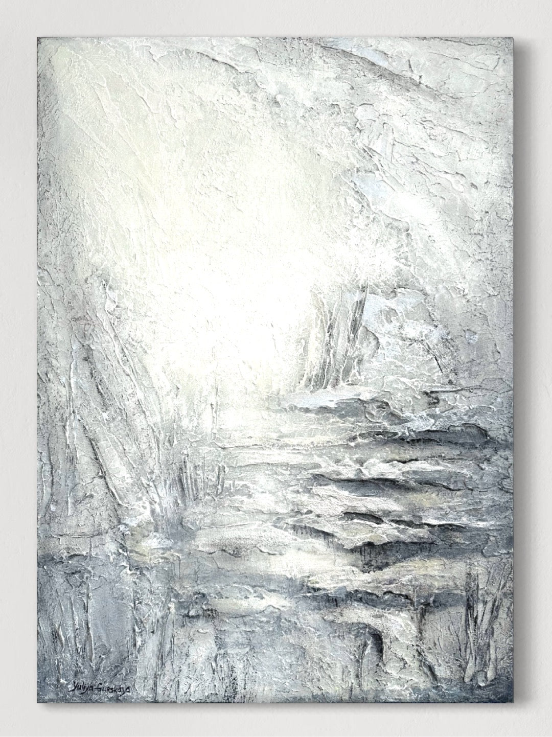 Silber Ruhe, 50(B)x70(H)cm