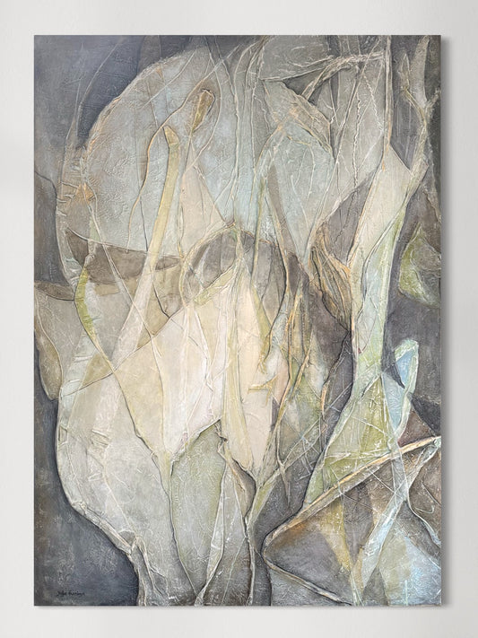 Am Flussufer, 100 (B) x 140 (H) cm