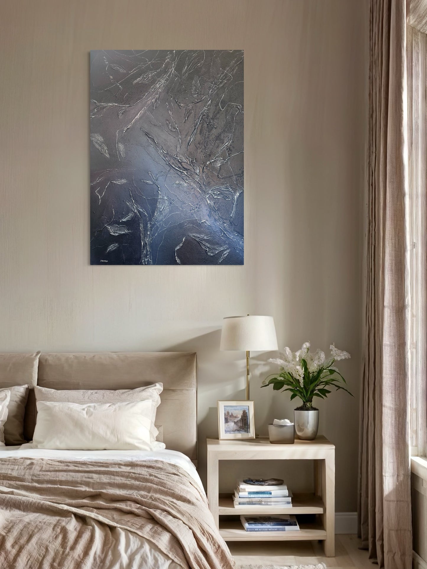 Im Inneren der Höhle, 100b)x140(h)cm