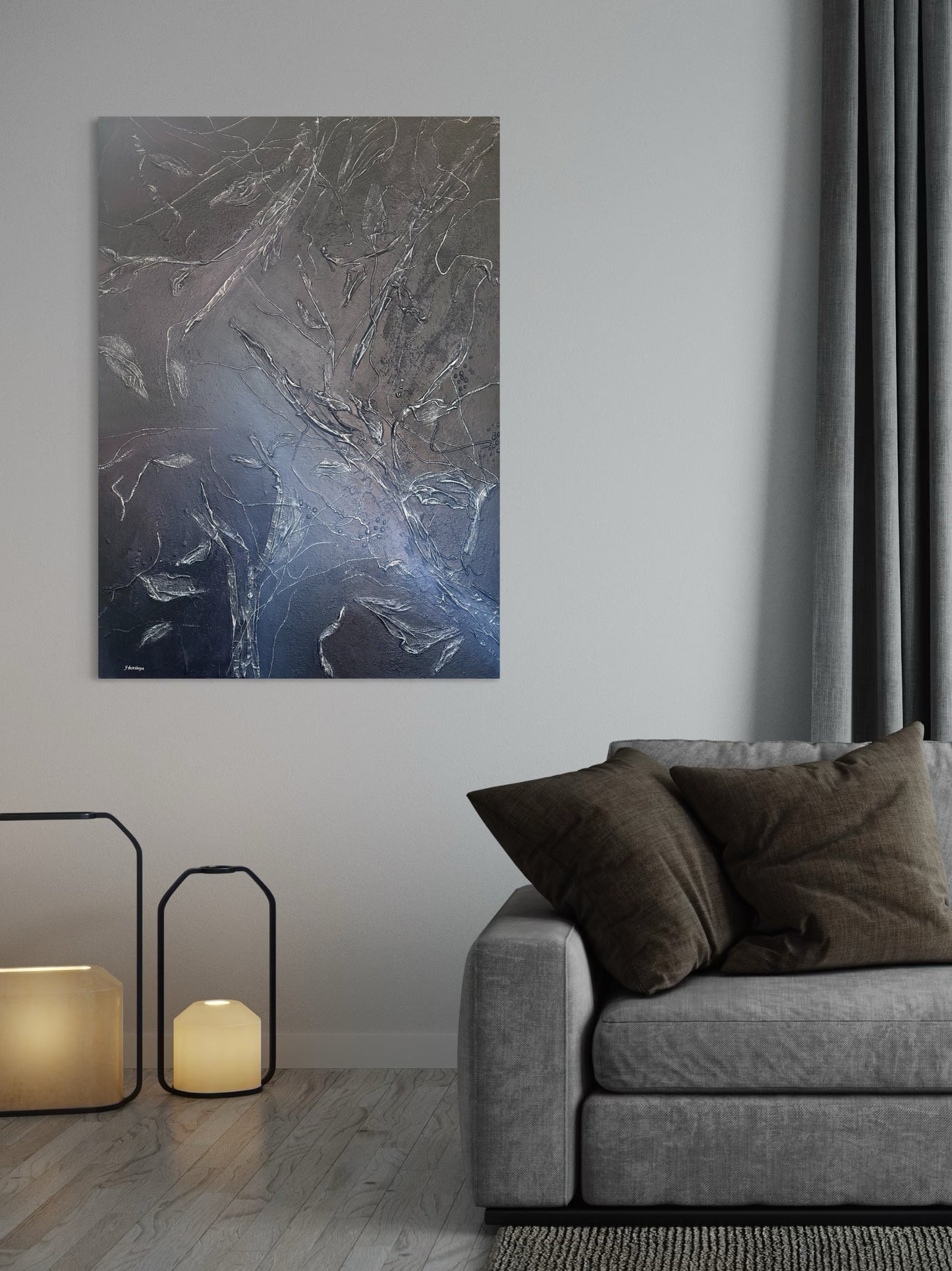 Im Inneren der Höhle, 100b)x140(h)cm