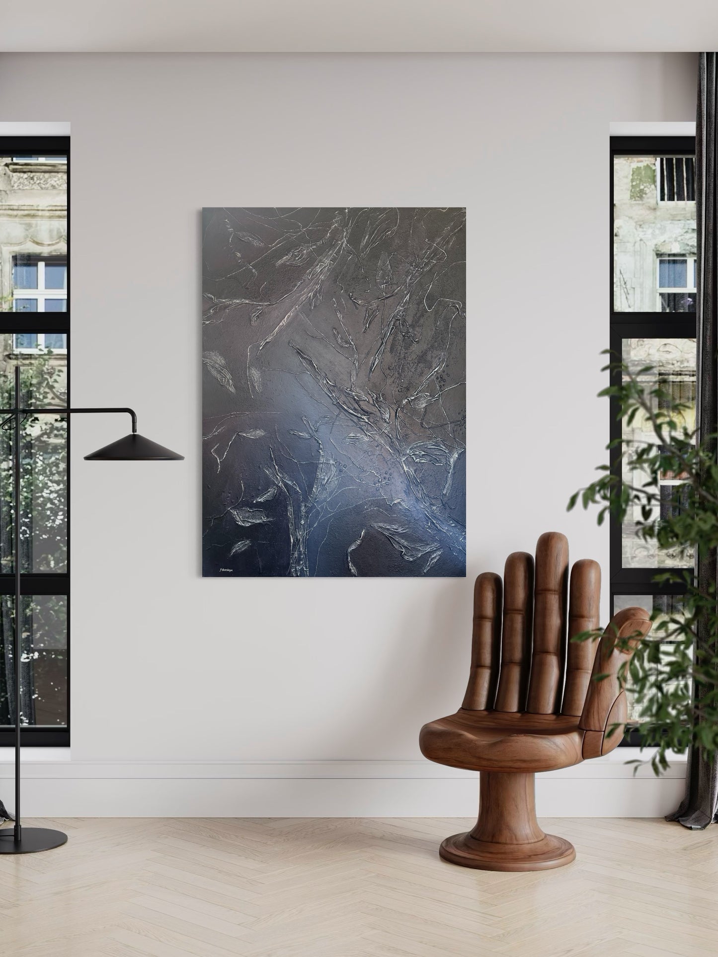 Im Inneren der Höhle, 100b)x140(h)cm