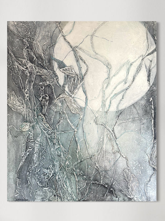 Dschungelmond, 100(B)x120(H)cm