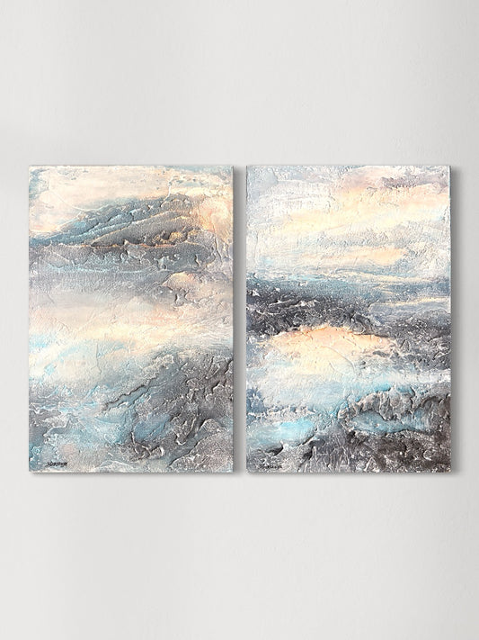 Schau in den Himmel, 80(B)x60(H)cm