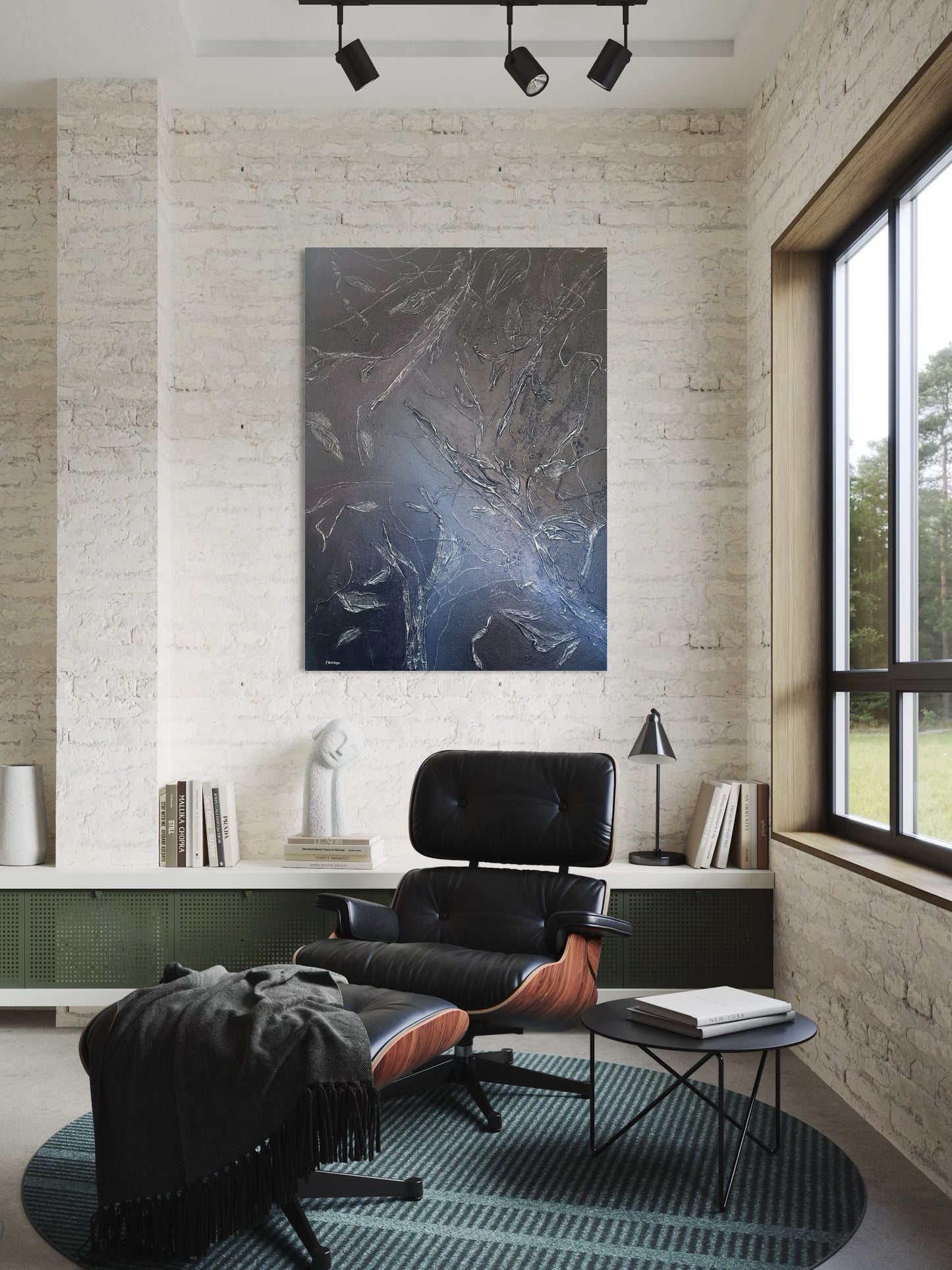 Im Inneren der Höhle, 100b)x140(h)cm