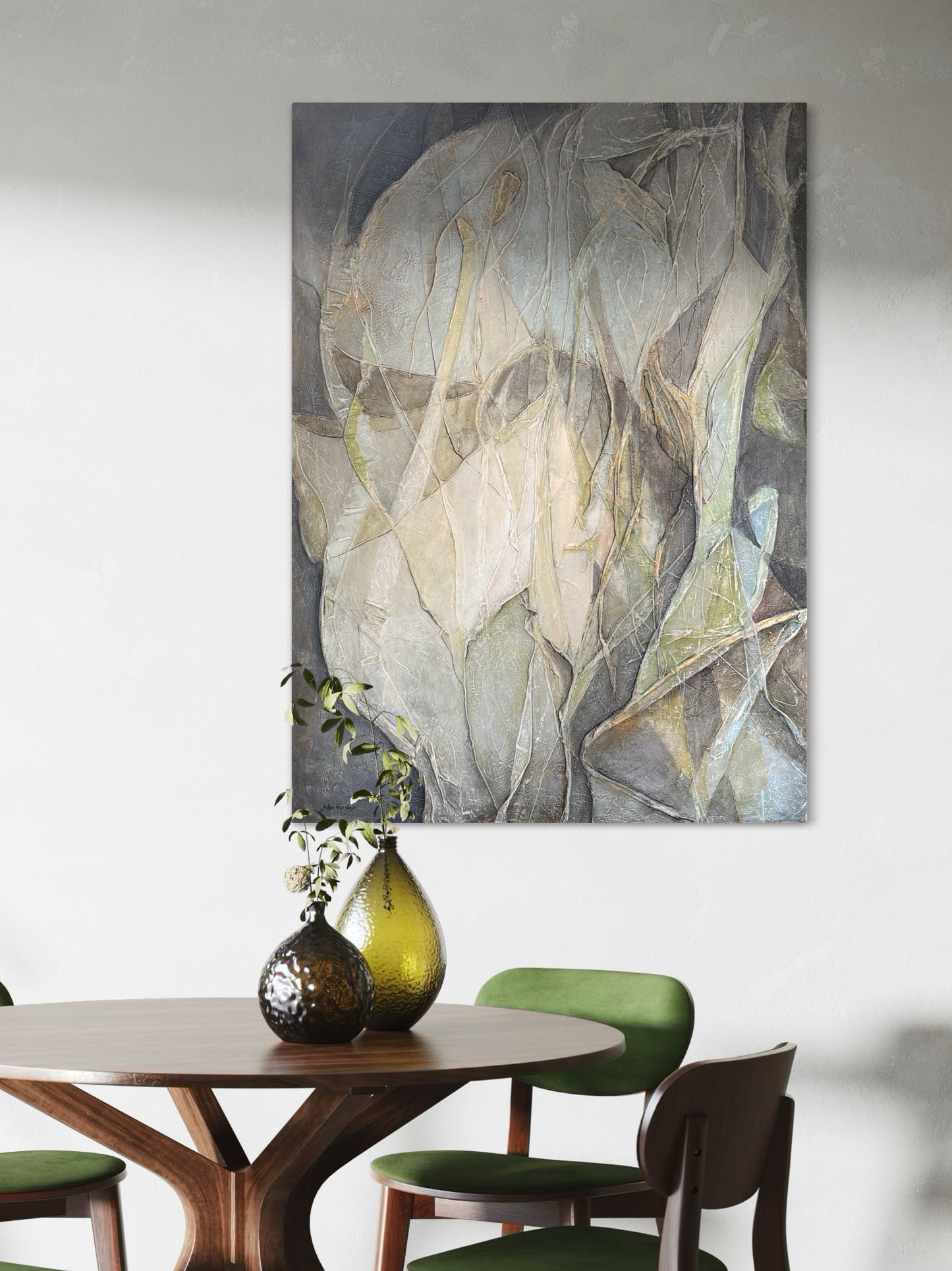 By the River Side, 100(w)x140(h)cm