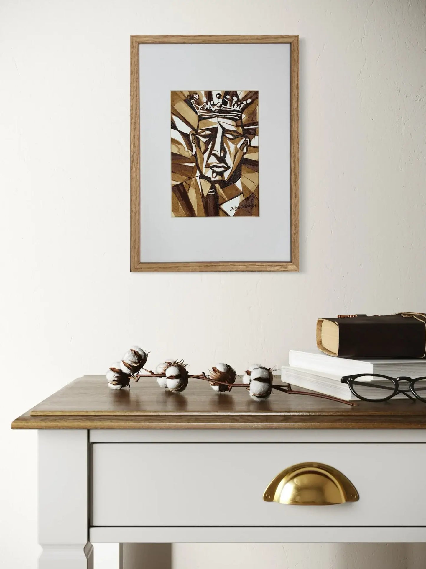 Mein König, 23(b)x32(h)cm