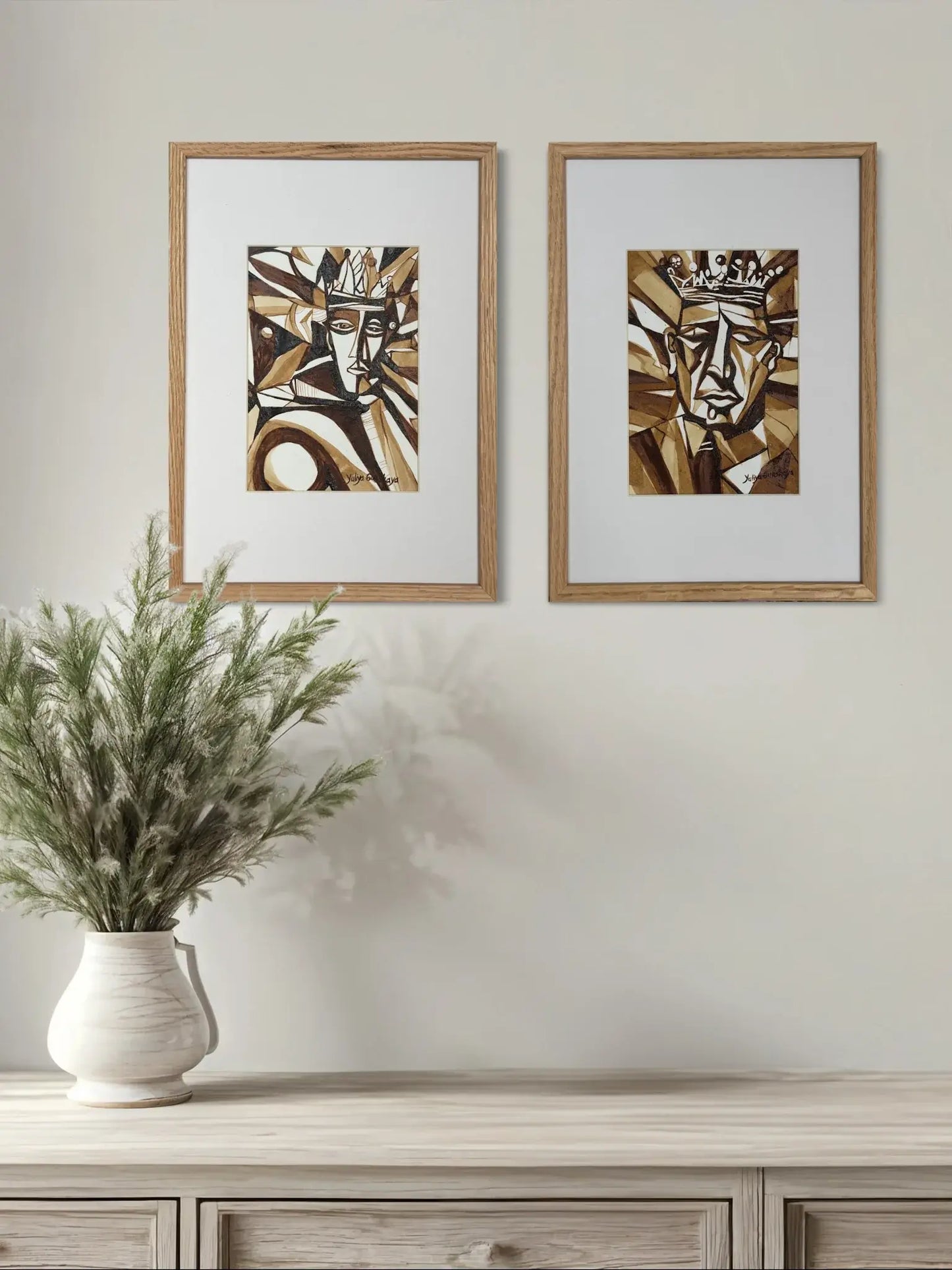 Mein König, 23(b)x32(h)cm