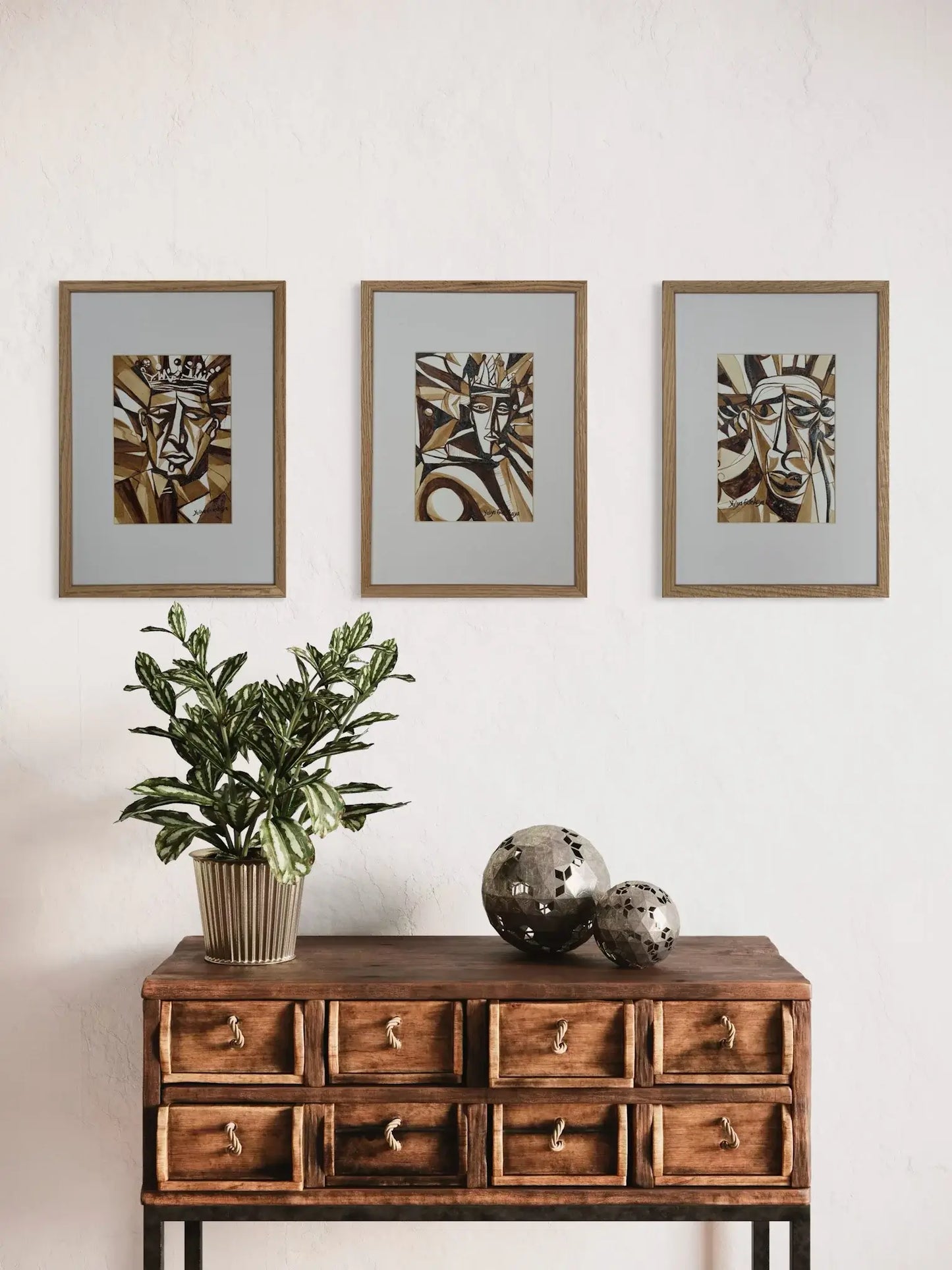 Mein König, 23(b)x32(h)cm