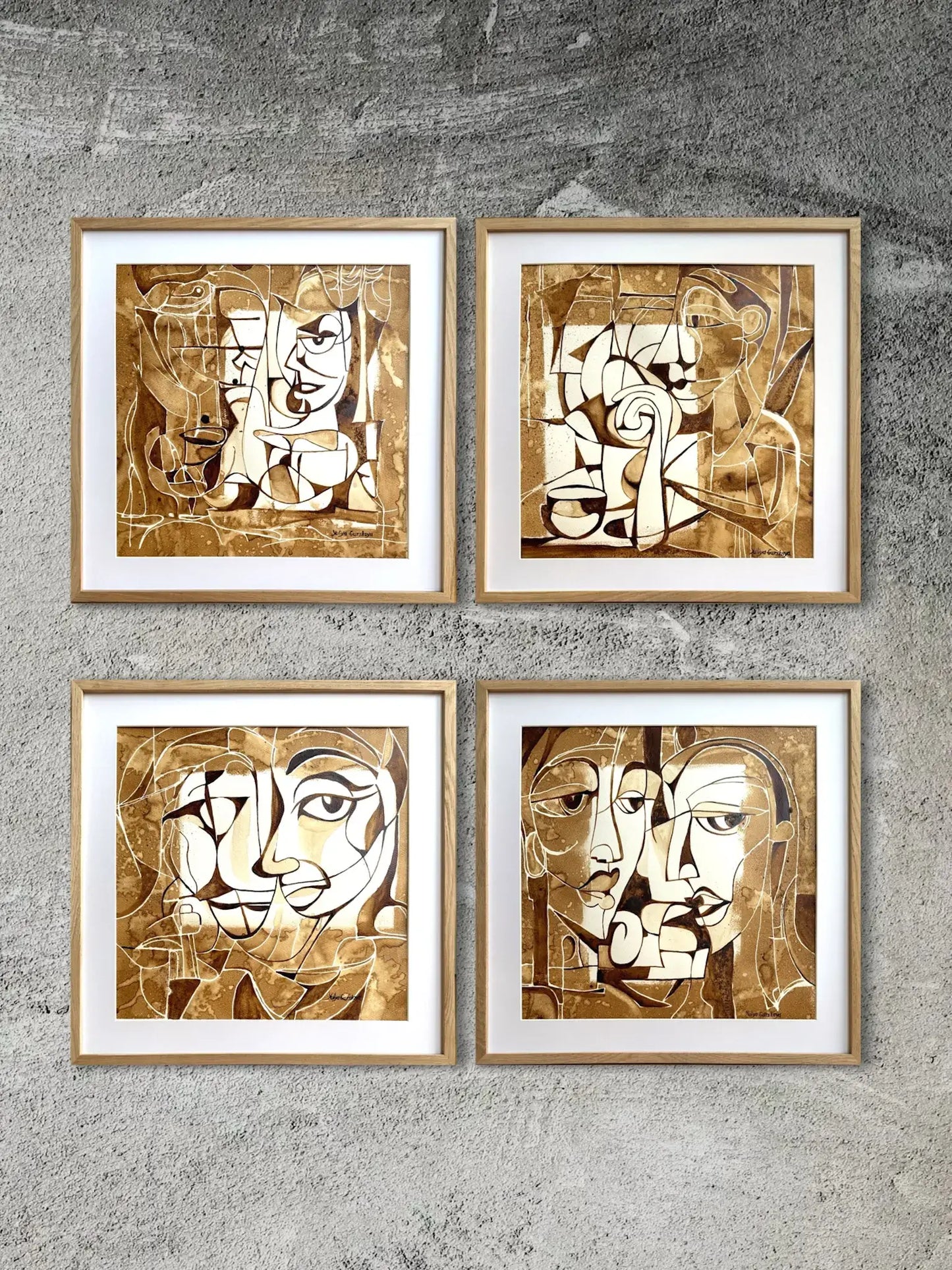 Kaffemand, 50(b)x50(h)cm