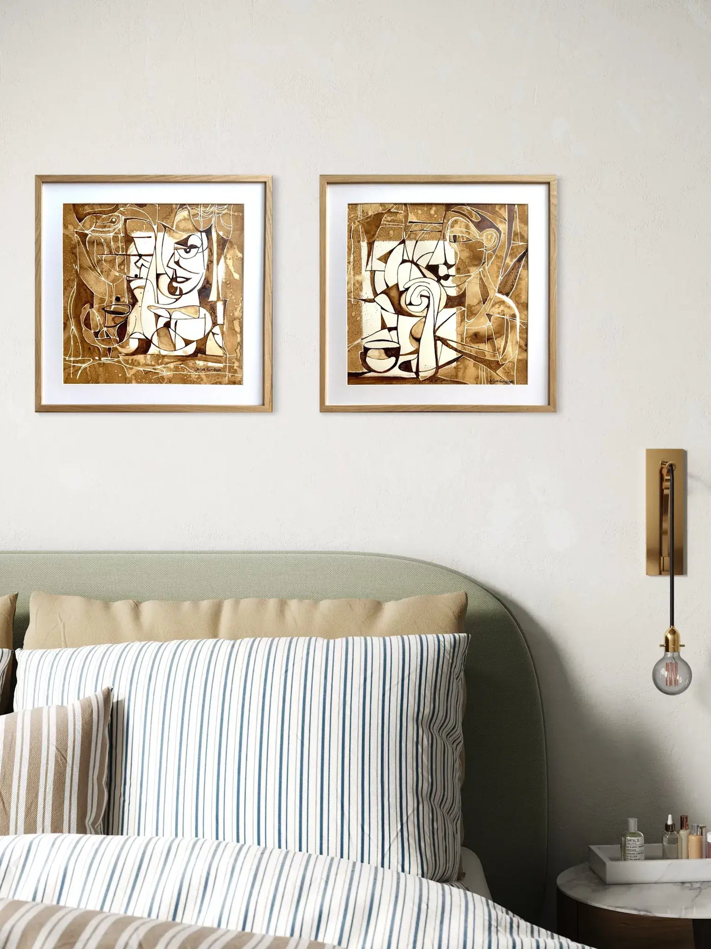 Kaffemand, 50(b)x50(h)cm