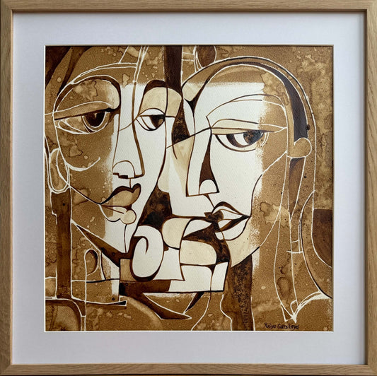 En kop for 2, 50(b)x50(h)cm