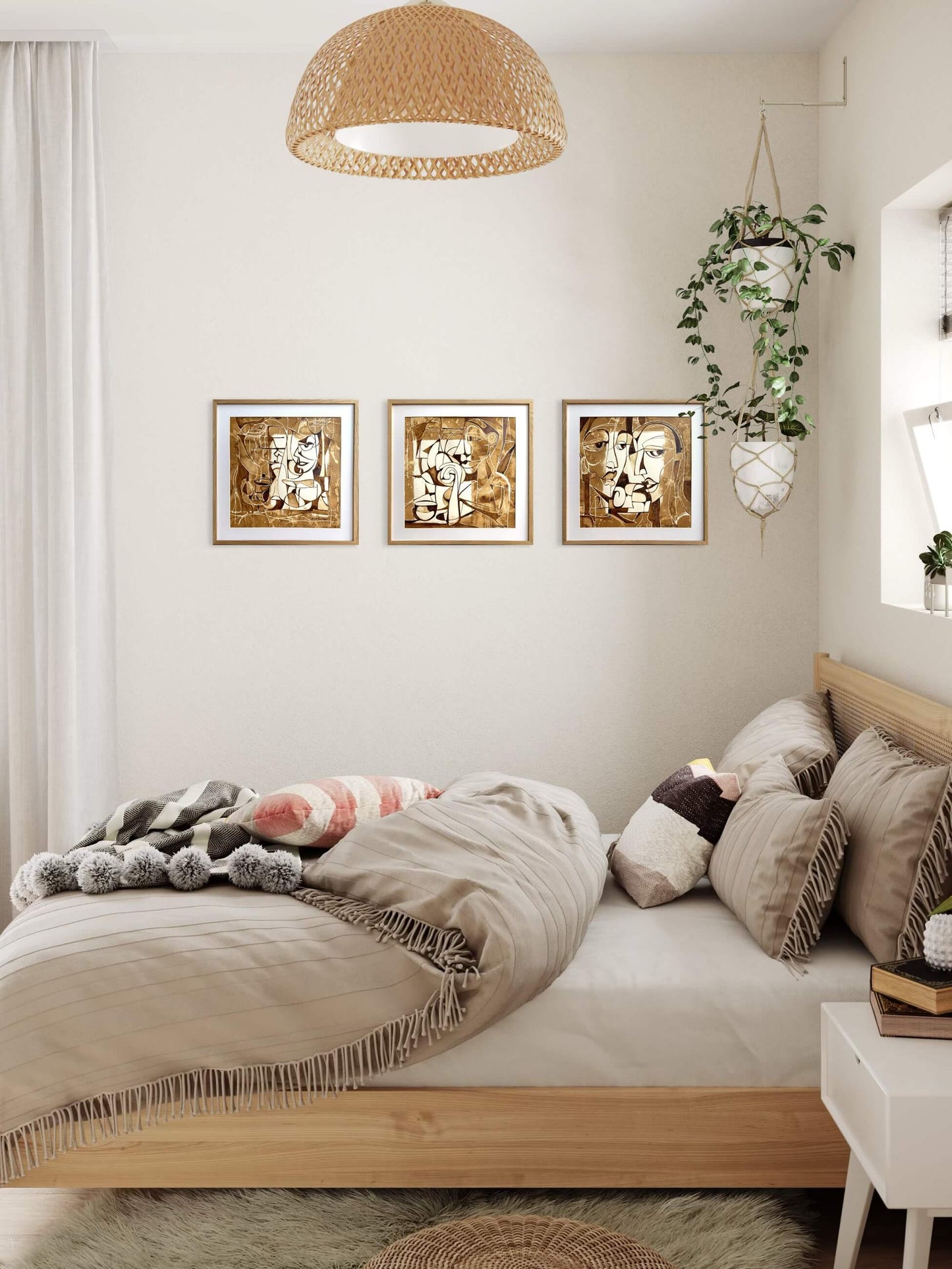 En kop for 2, 50(b)x50(h)cm