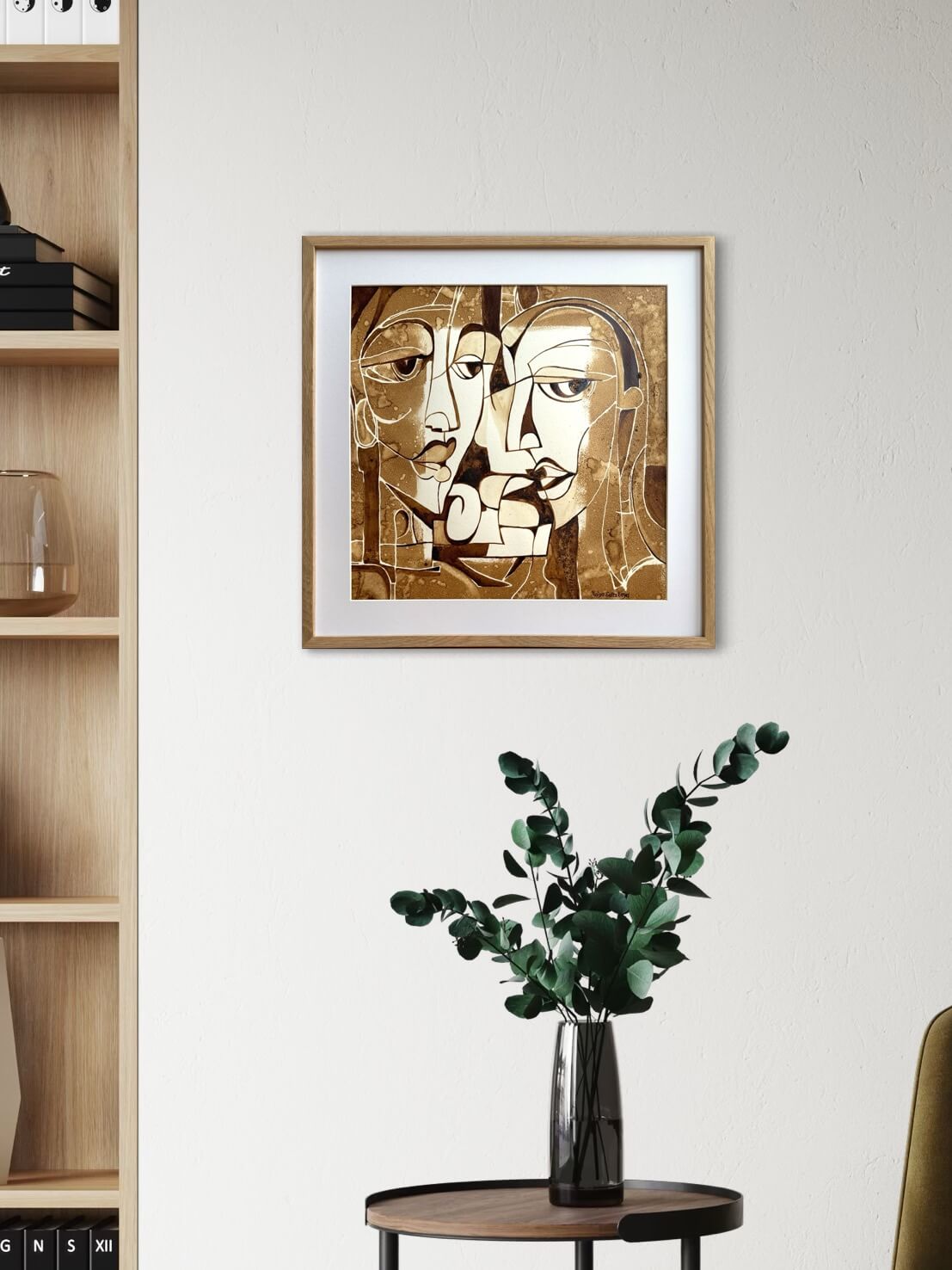 En kop for 2, 50(b)x50(h)cm