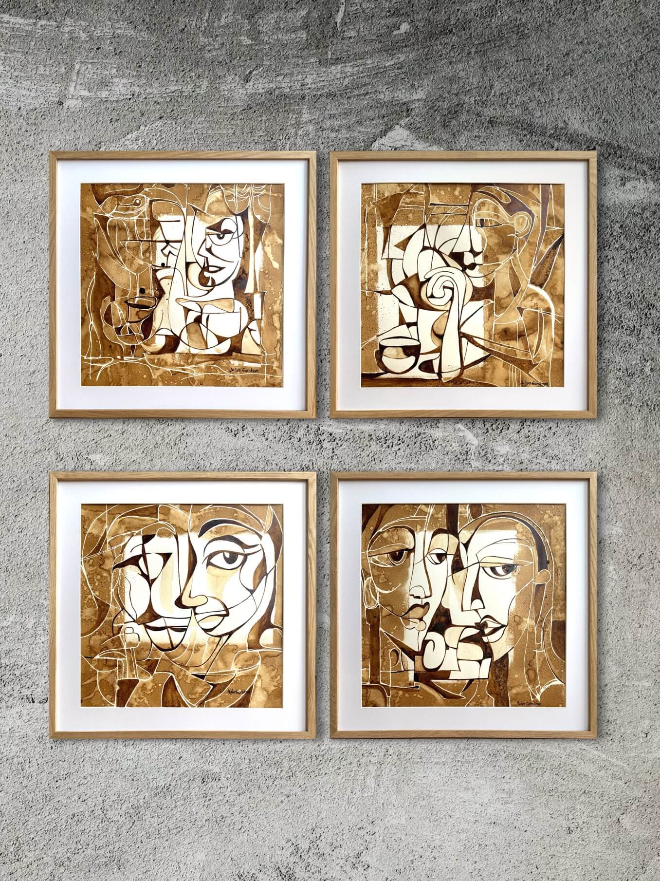 Kaffe i seng, 50(b)x50(h)cm