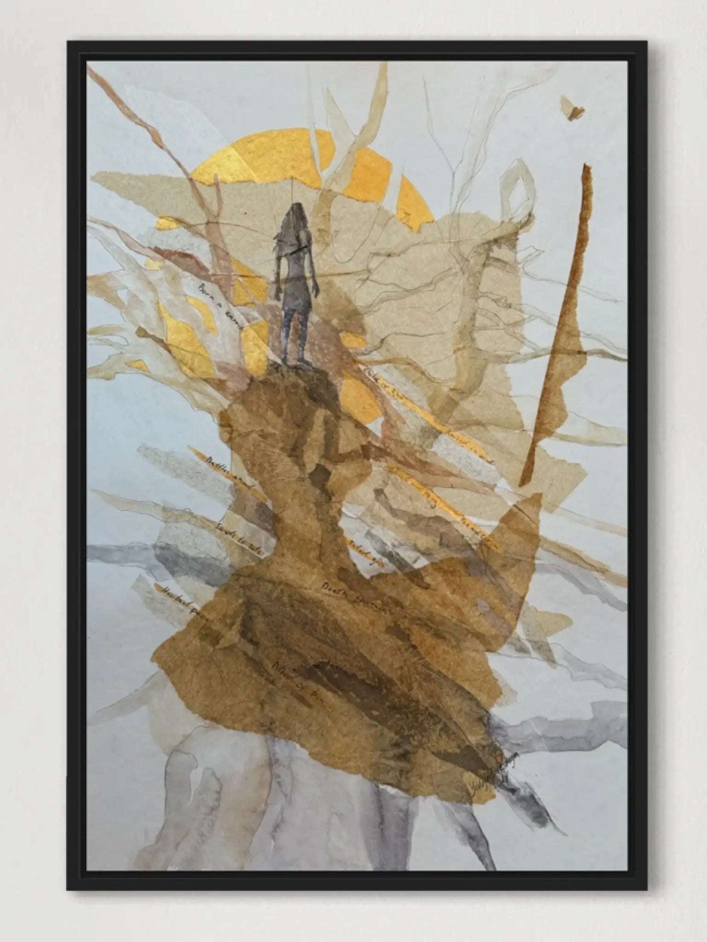 Harfe, 40(b)x60(h)cm