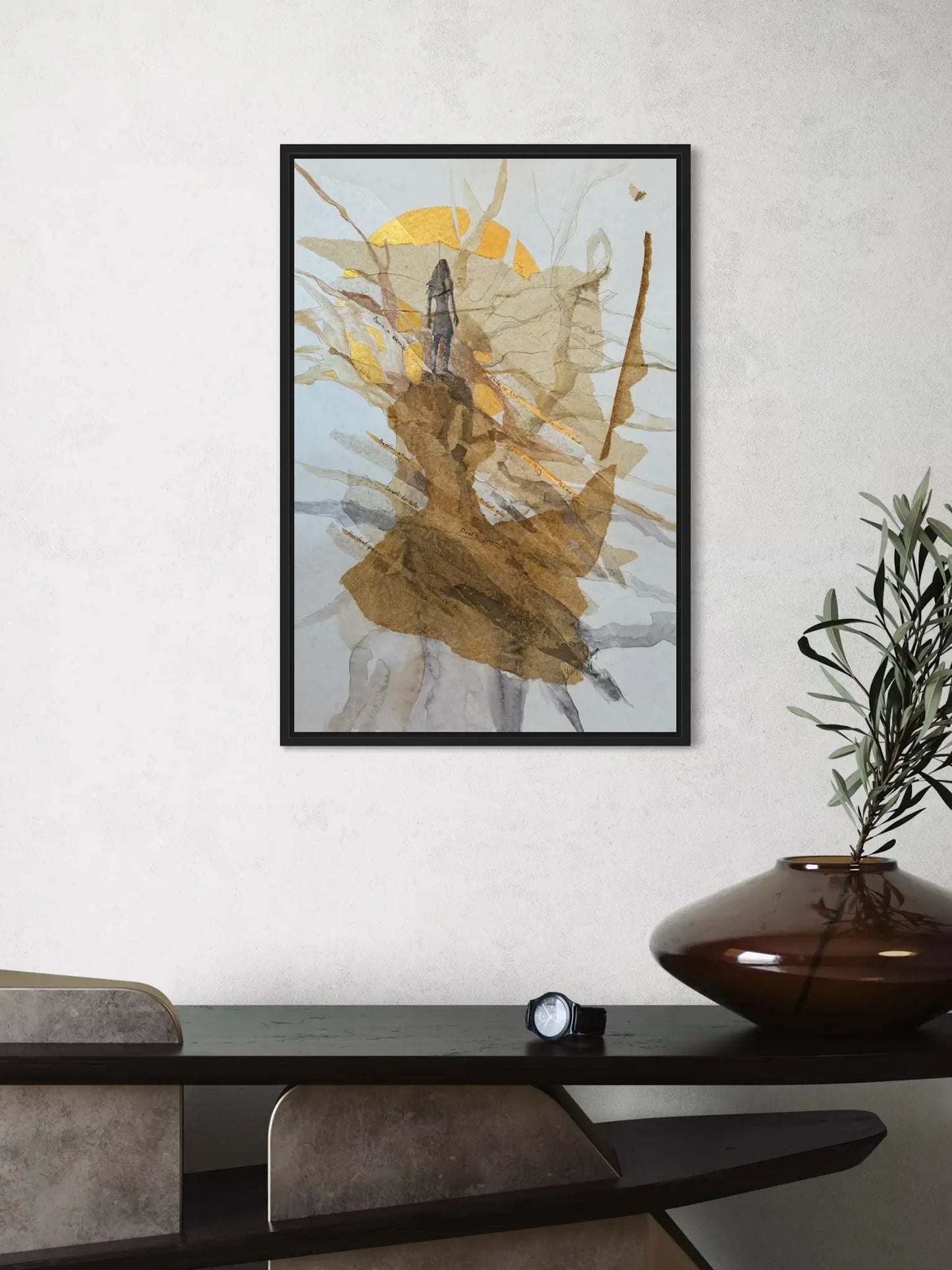 Harfe, 40(b)x60(h)cm