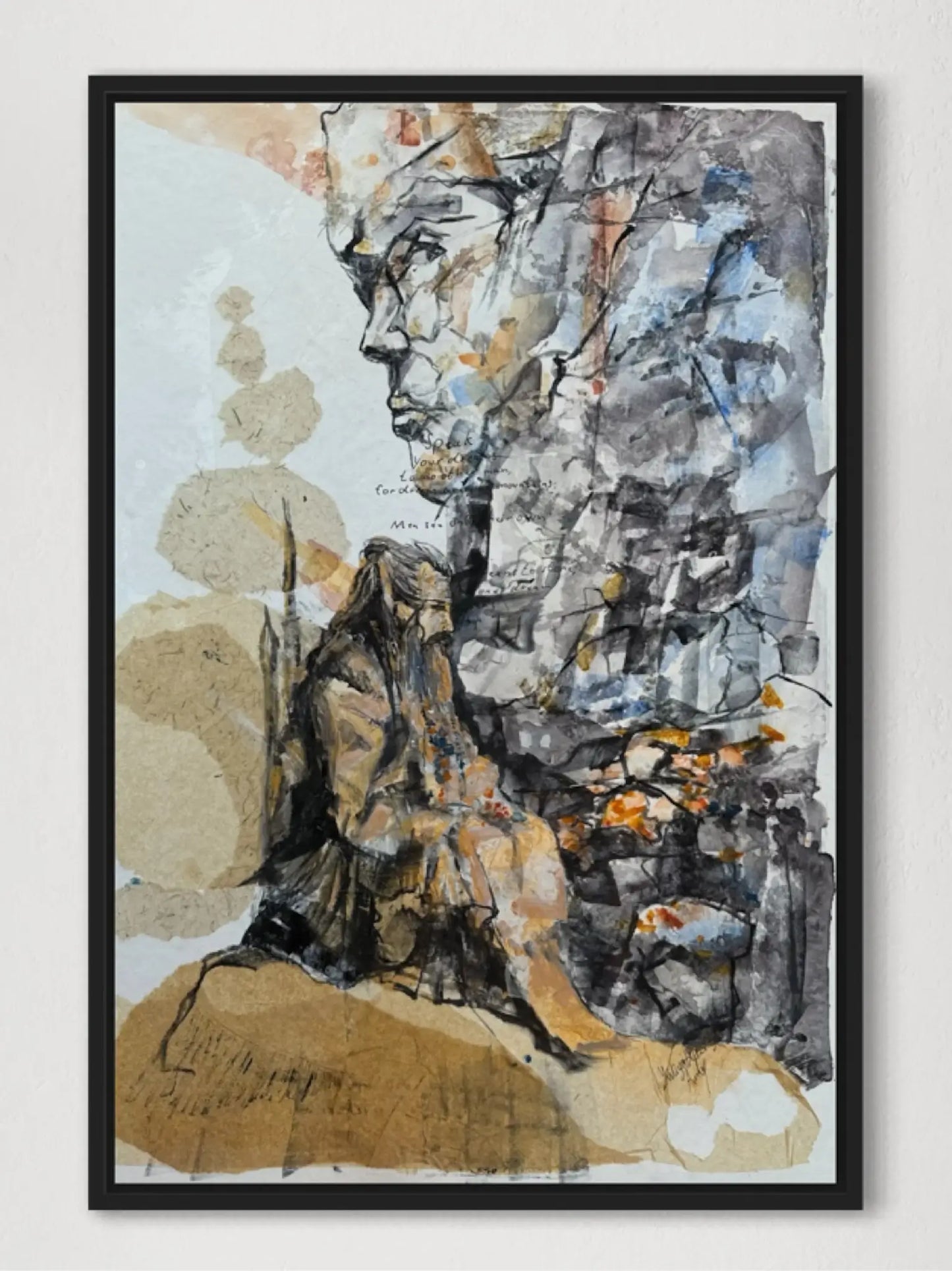 Moz, 40 (B) x 60 (H) cm.