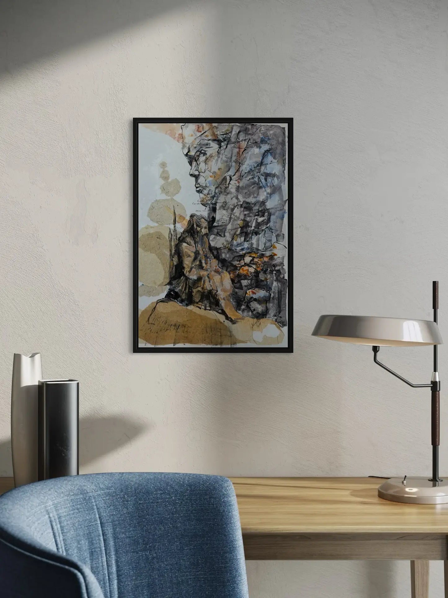 Moz, 40 (B) x 60 (H) cm.