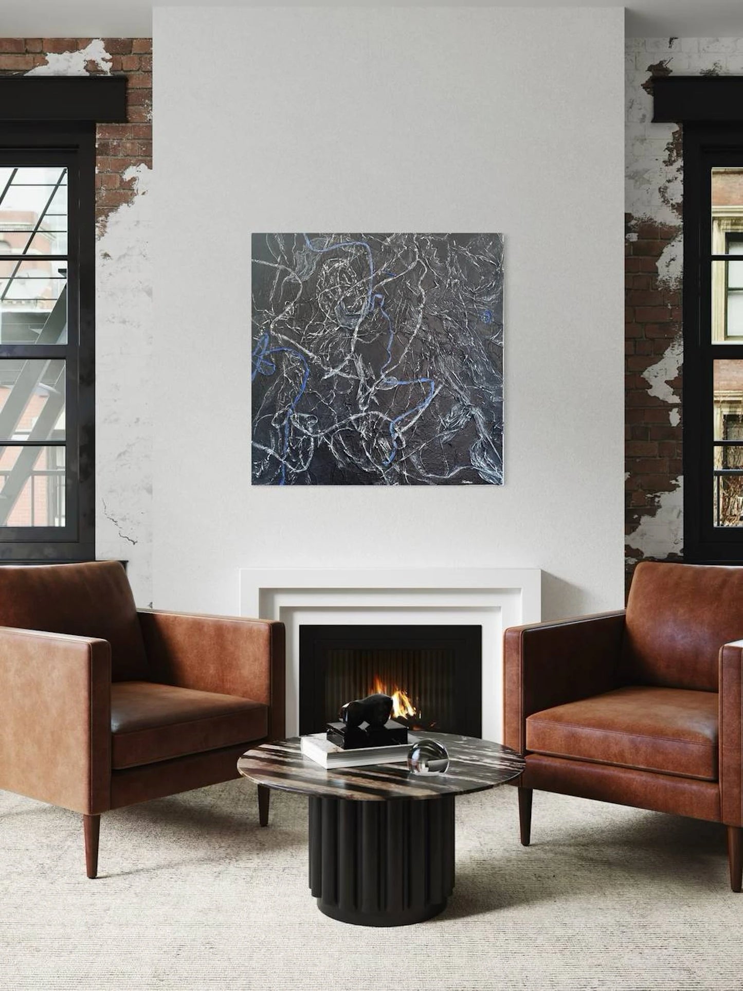 Geist erwacht, 100(B)x100(H)cm