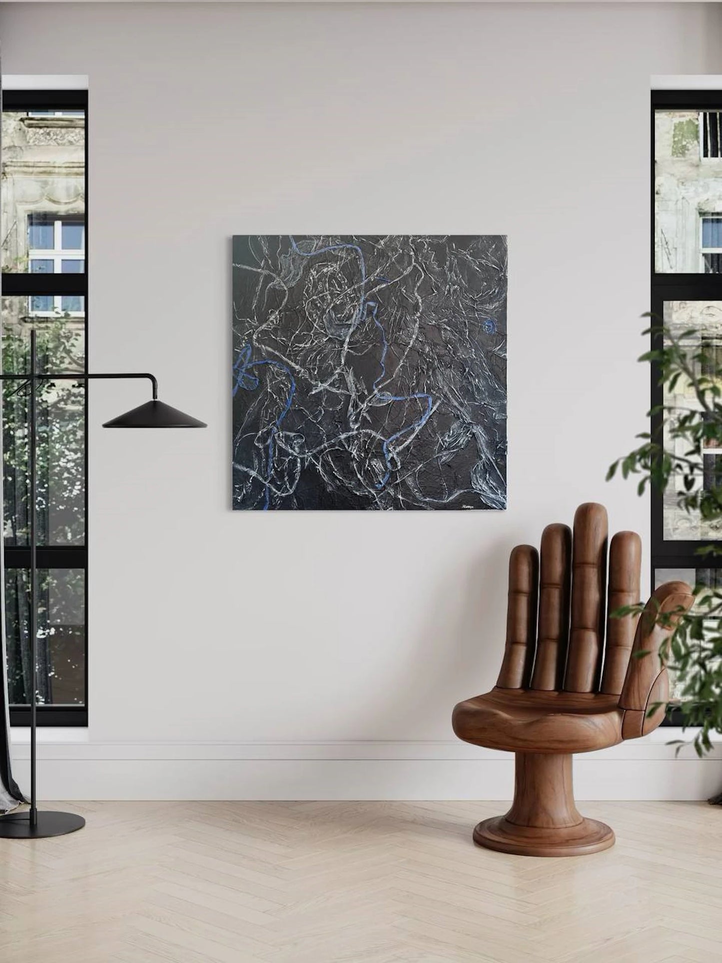 Geist erwacht, 100(B)x100(H)cm