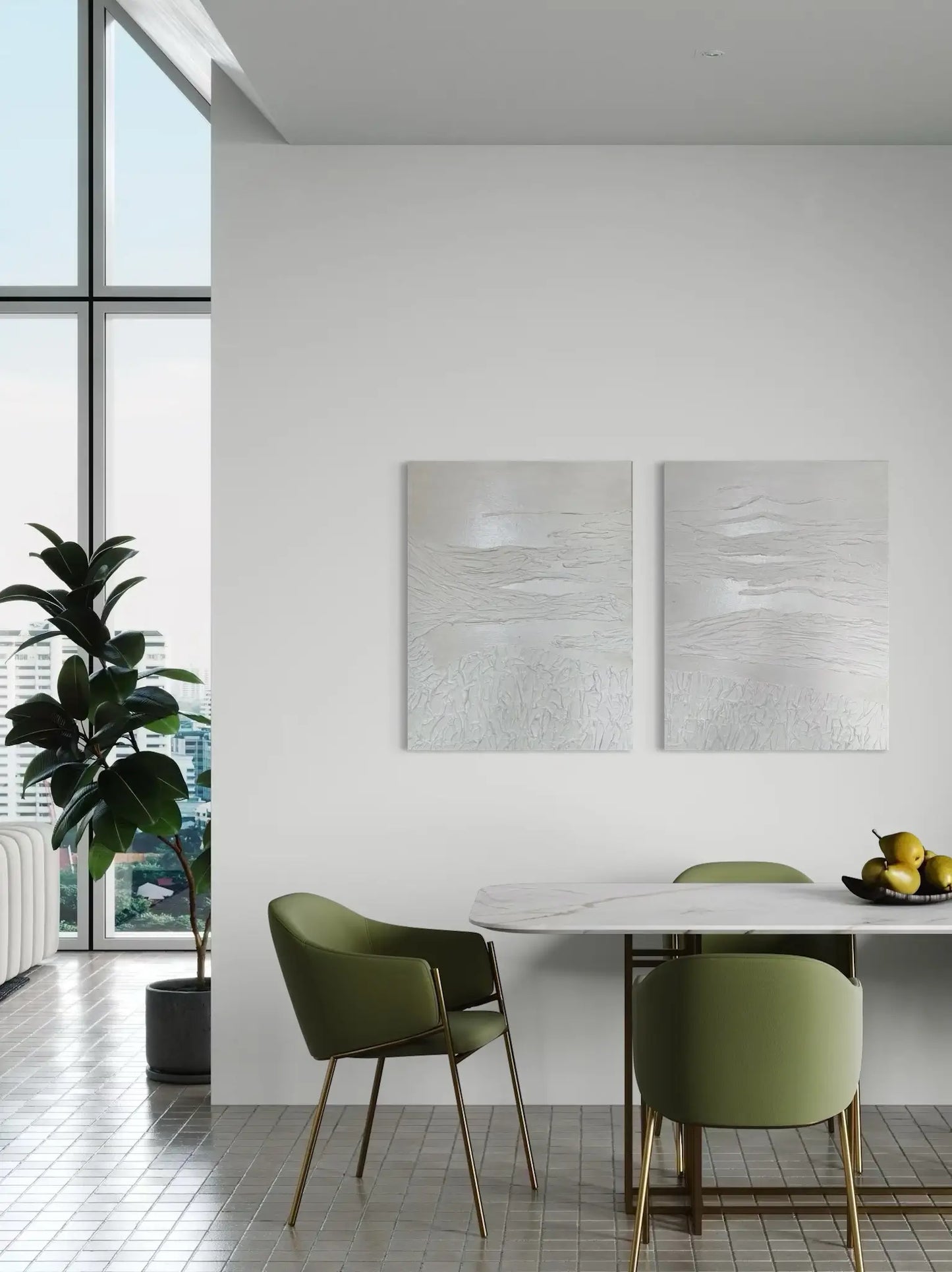 Der Weiße Hai, 140(B)x90(H)cm