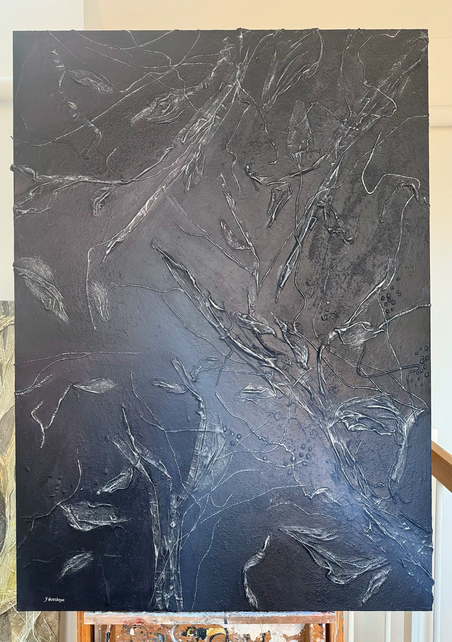 Im Inneren der Höhle, 100b)x140(h)cm