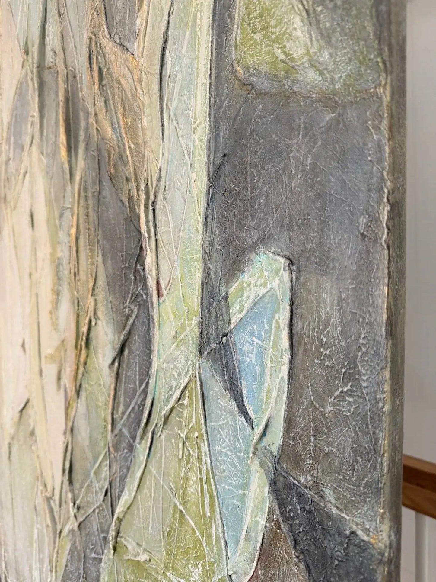 By the River Side, 100(w)x140(h)cm