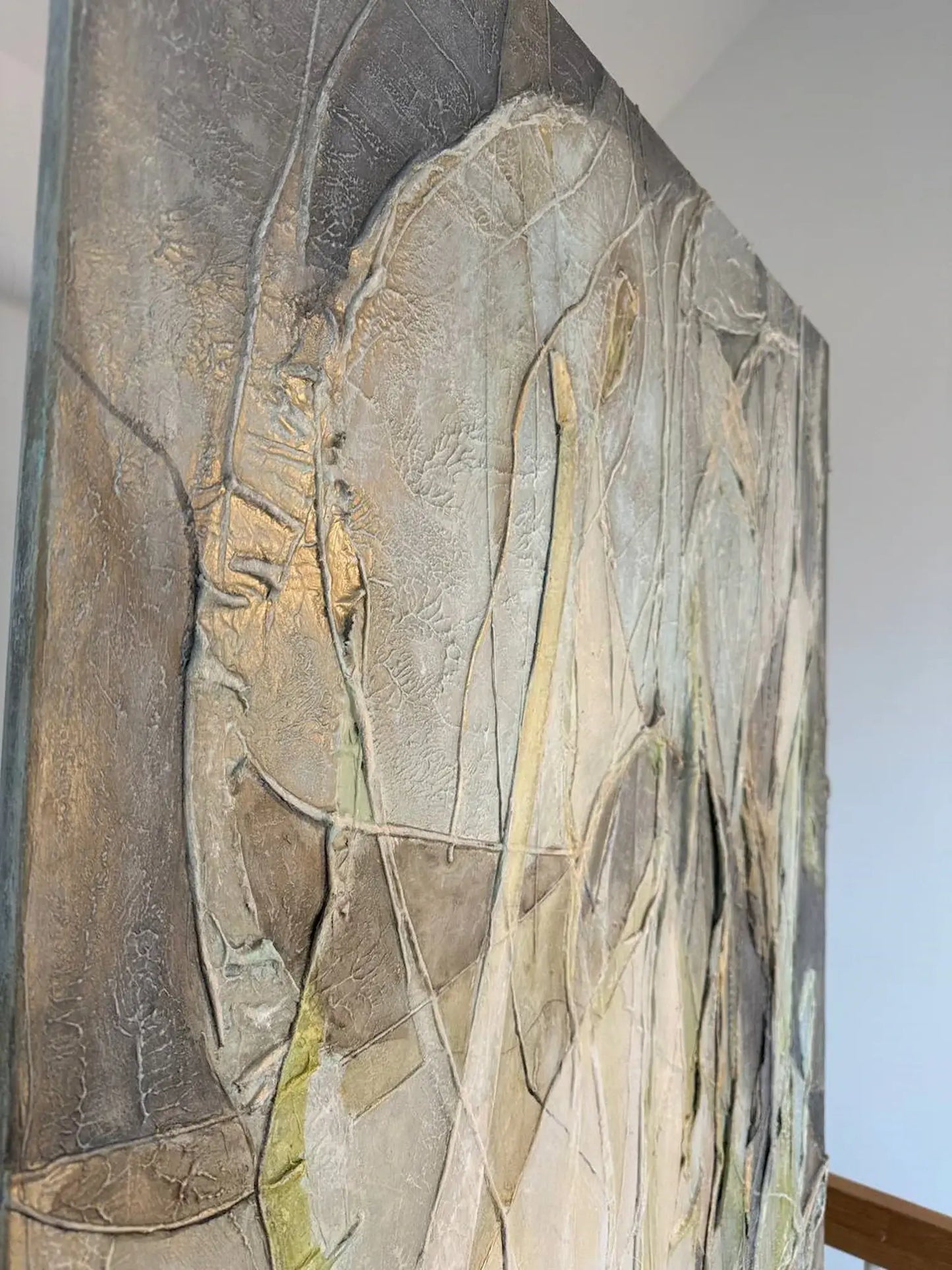 By the River Side, 100(w)x140(h)cm