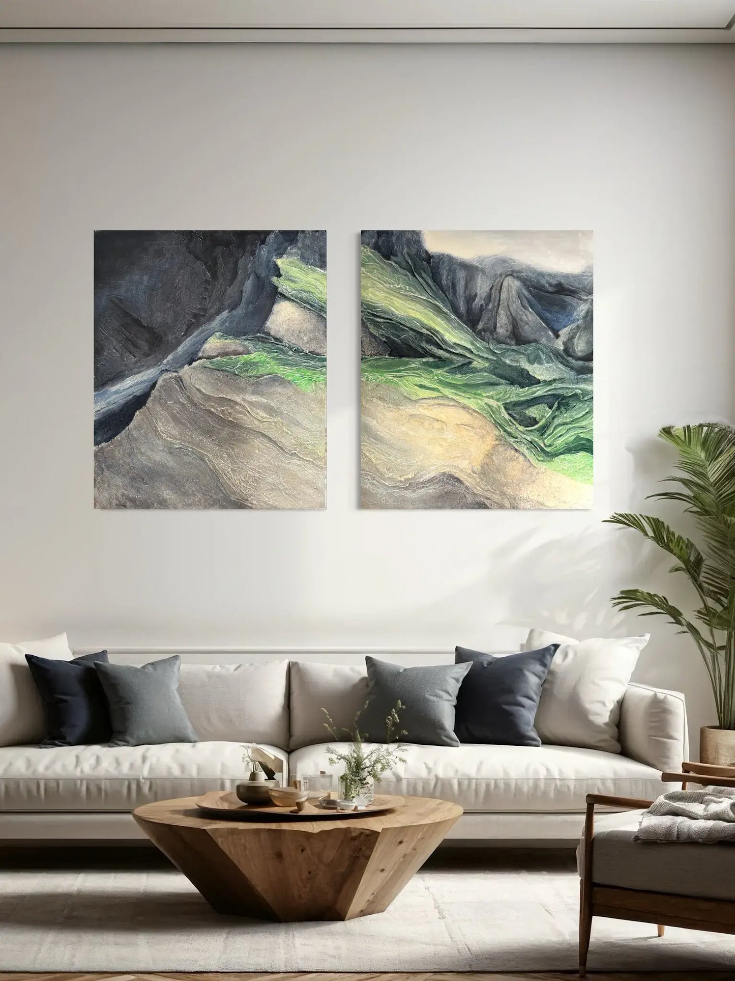 Das Steingeborenenkönigreich, 200 (B) x 120 (H) cm