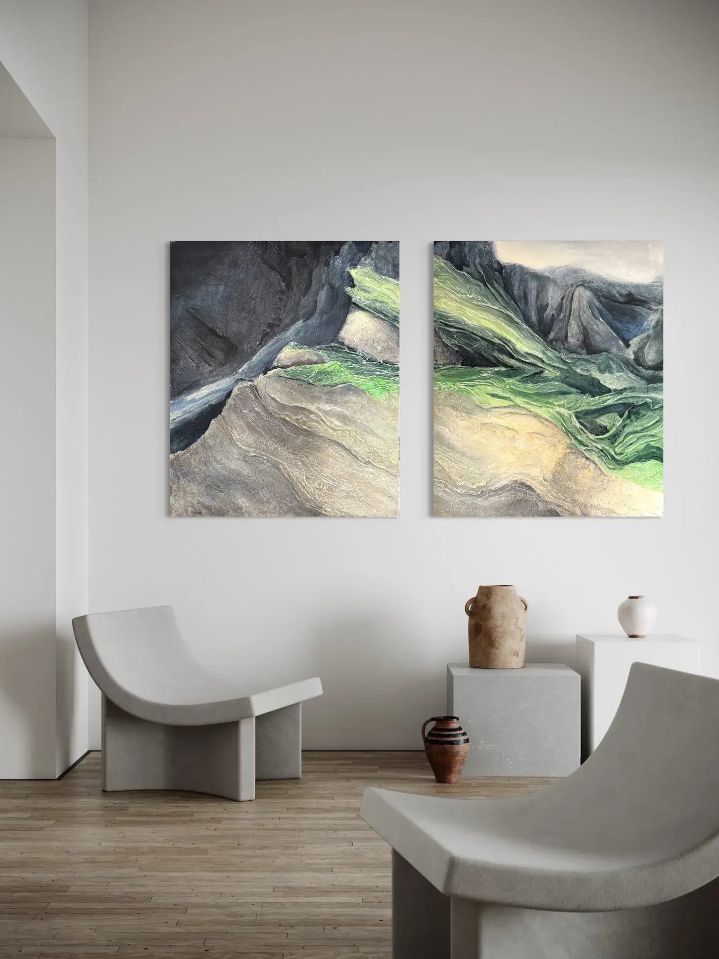 Das Steingeborenenkönigreich, 200 (B) x 120 (H) cm