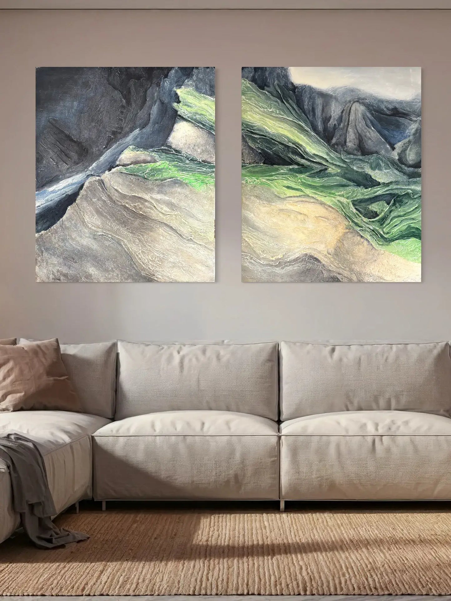 Das Steingeborenenkönigreich, 200 (B) x 120 (H) cm