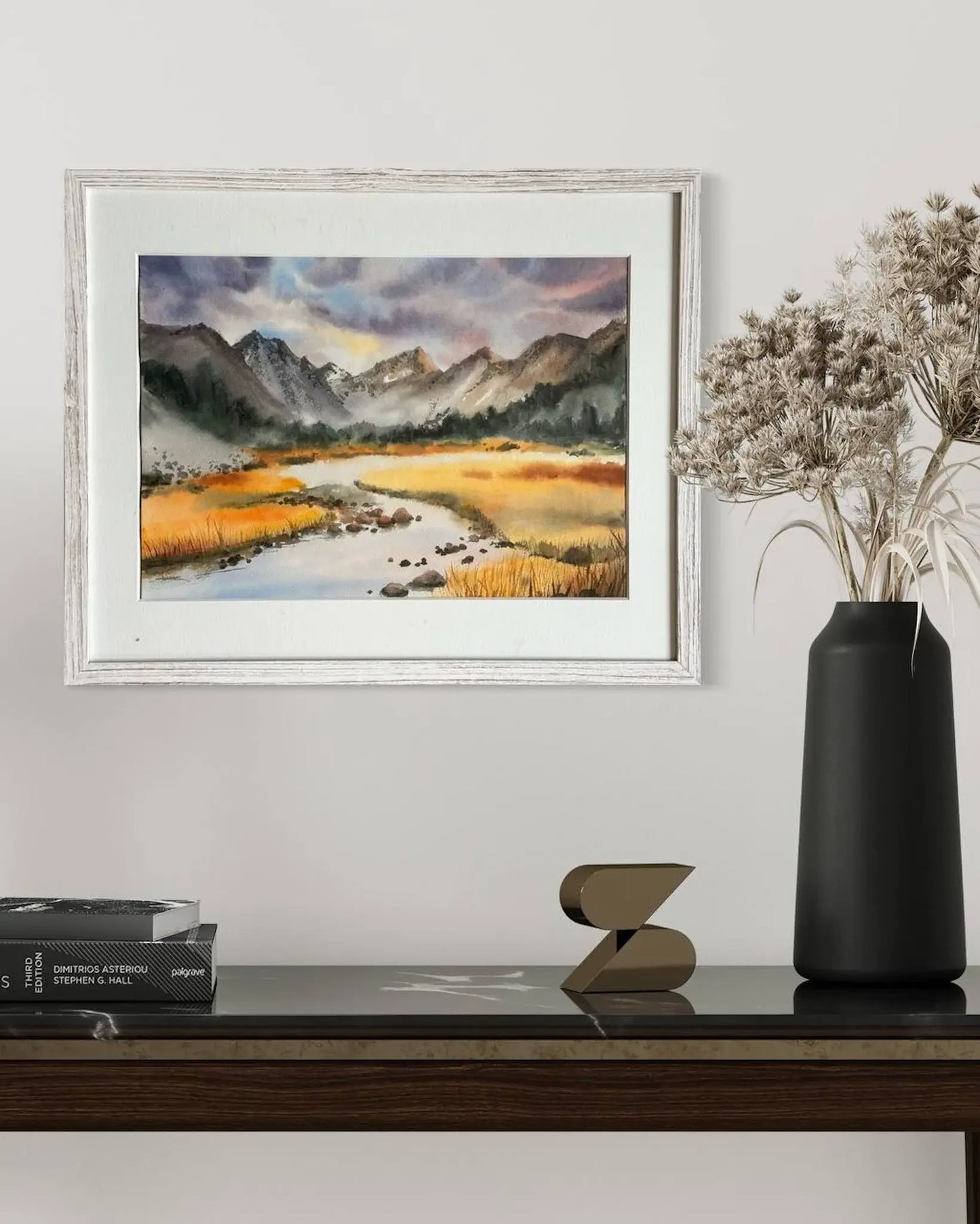 Malerische Landschaft 53 x 43 cm