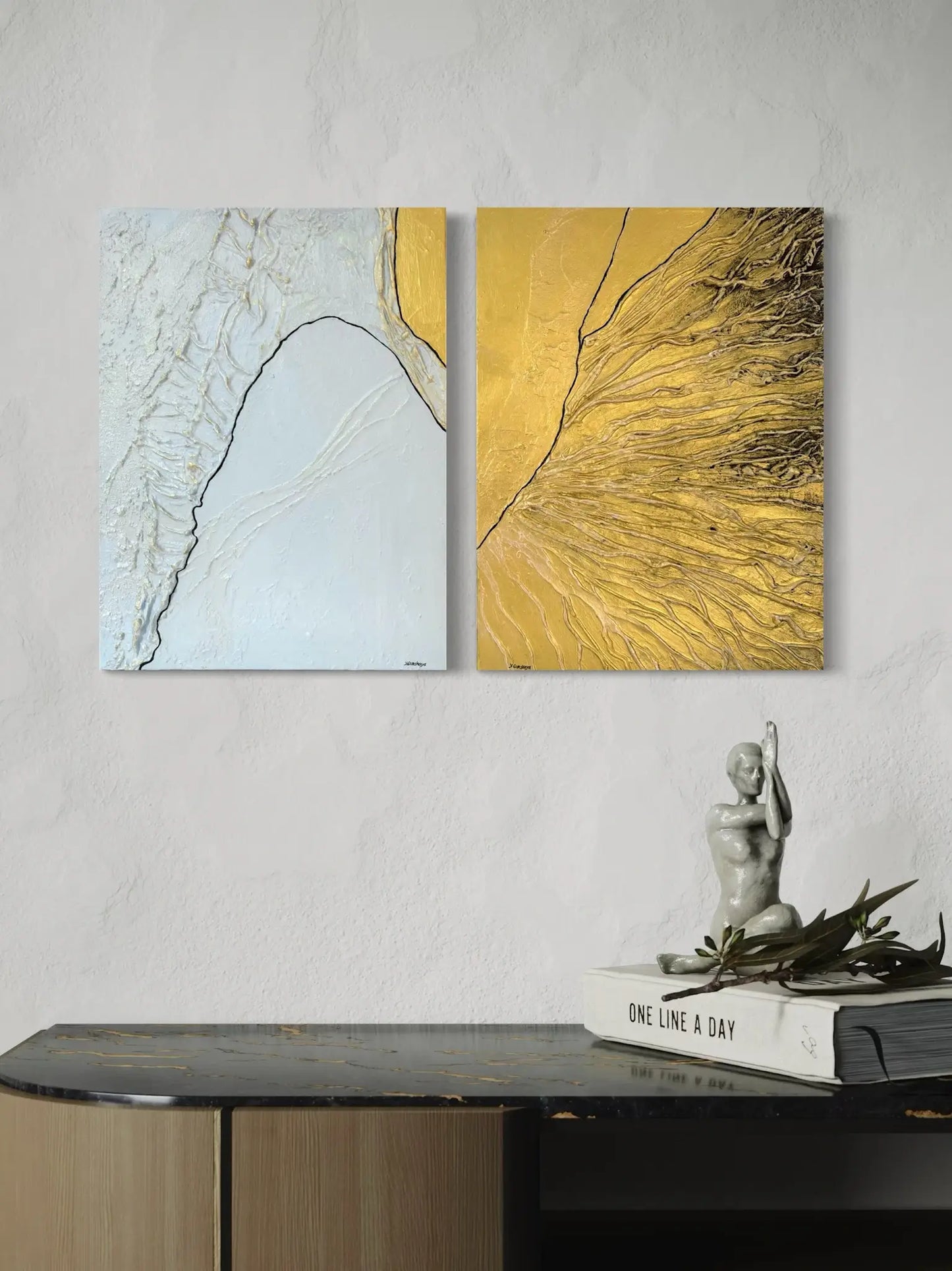 Dualität der Wüste, 80(B)x60(H)cm