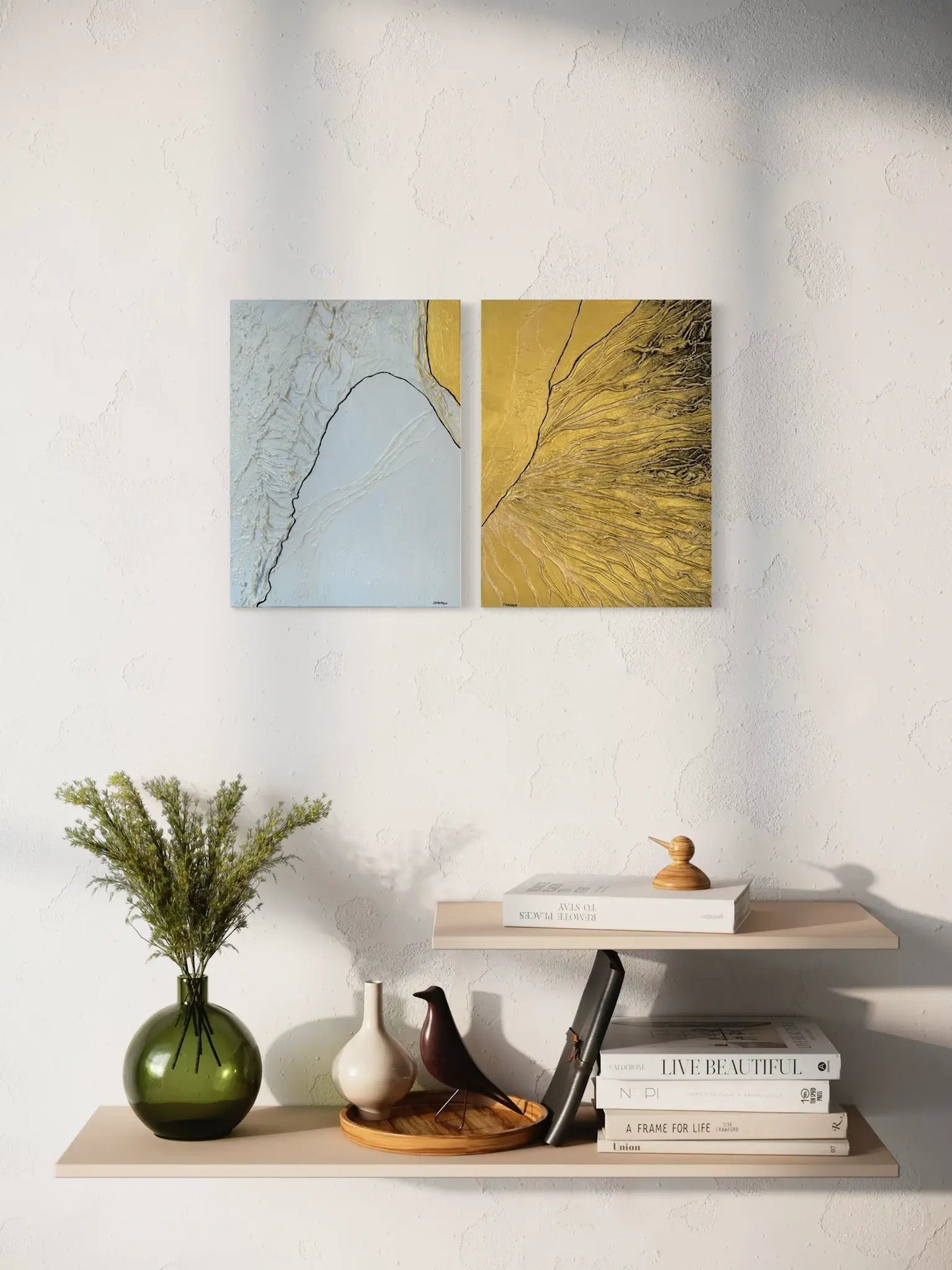 Dualität der Wüste, 80(B)x60(H)cm