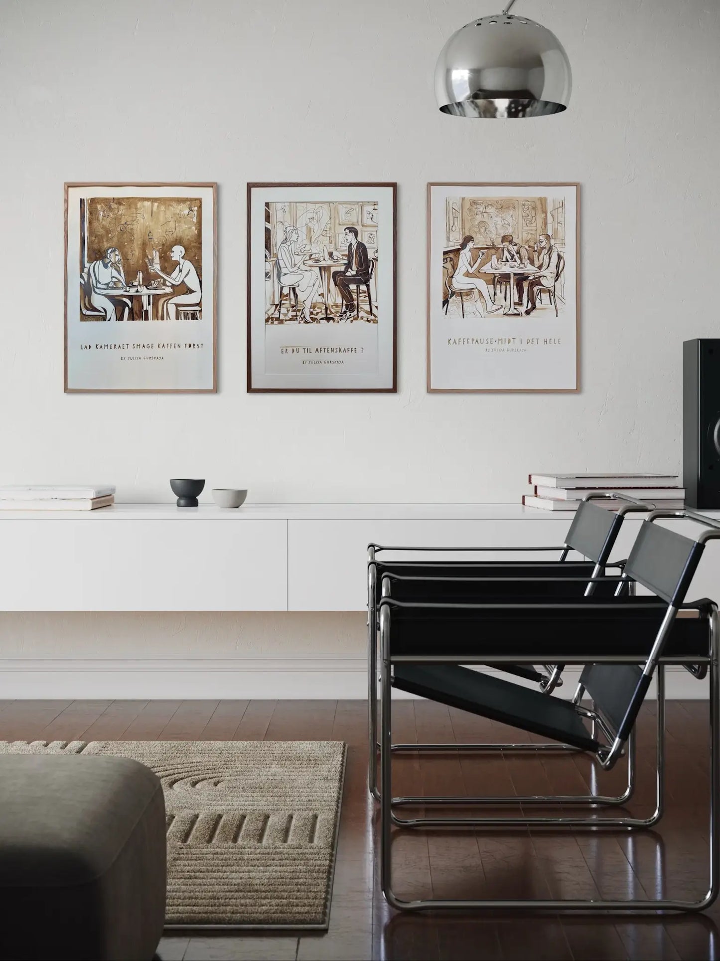 Lad kameraet smager kaffen først, 50(b)x70(h)cm