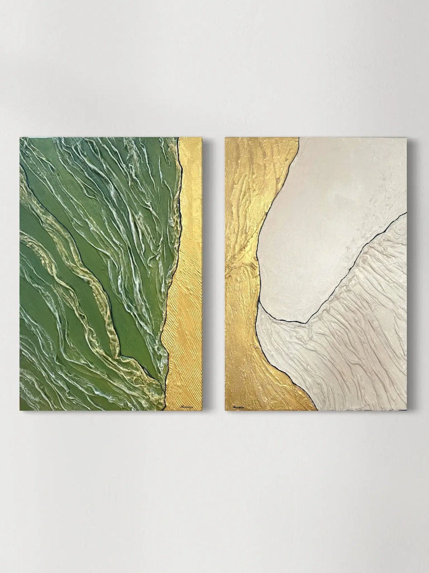 Am Rande des Dschungels, 80 (B) x 60 (H) cm