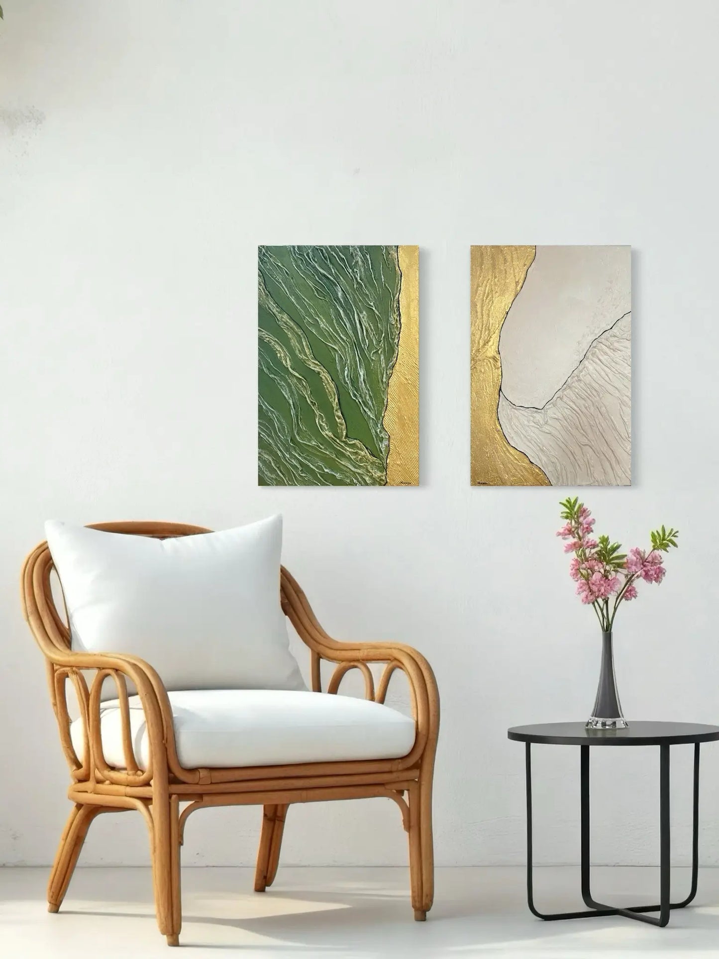 Am Rande des Dschungels, 80 (B) x 60 (H) cm