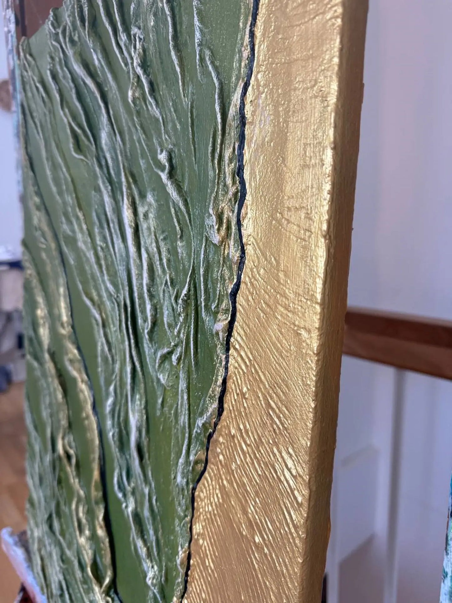 Am Rande des Dschungels, 80 (B) x 60 (H) cm