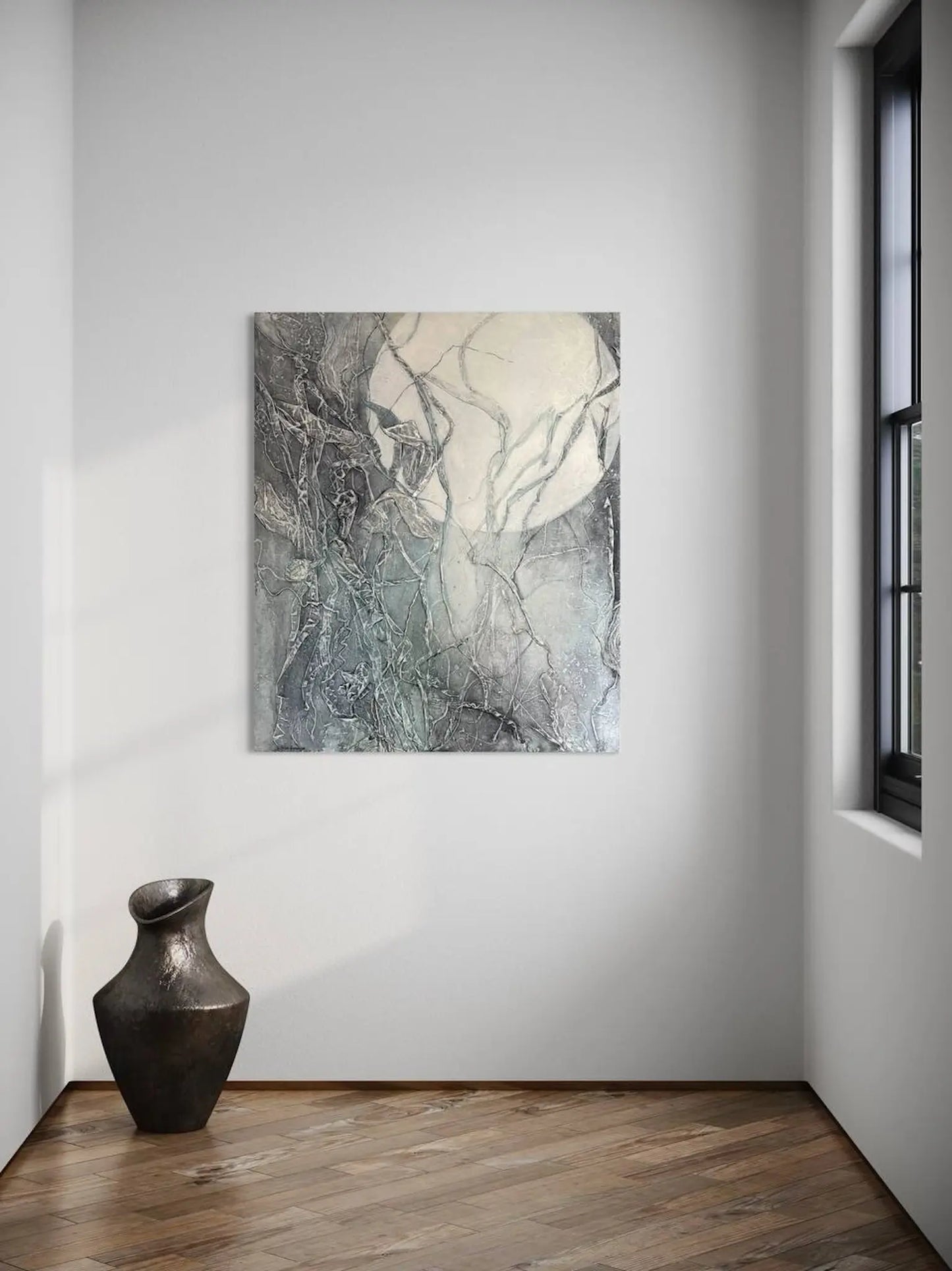 Jungle Moon, 100(w)x120(h)cm