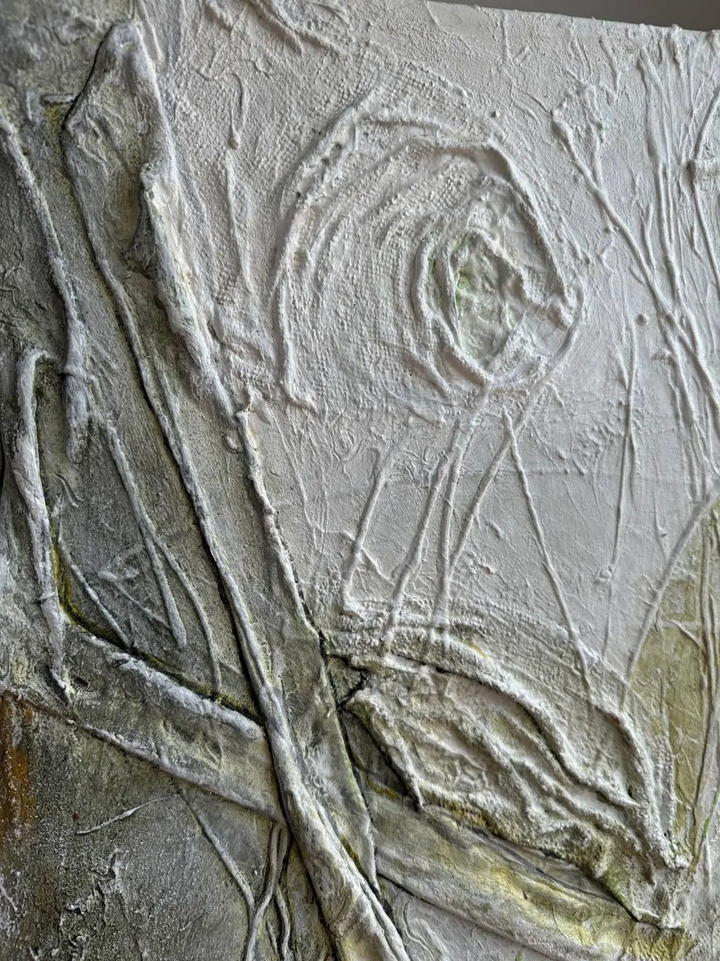 Blatt, 100(b)x120(h)cm