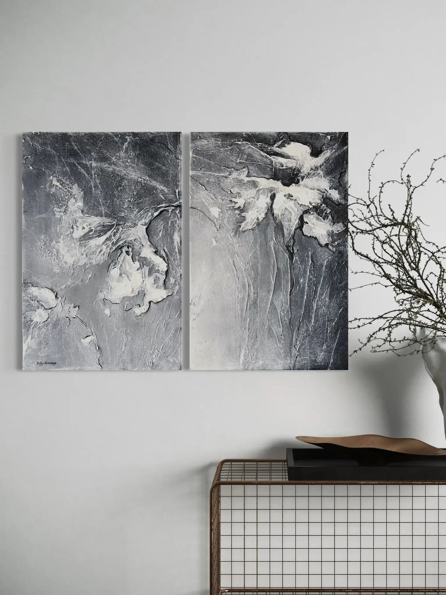 Zurück zu Schwarz 1, 80(b)x60(h)cm