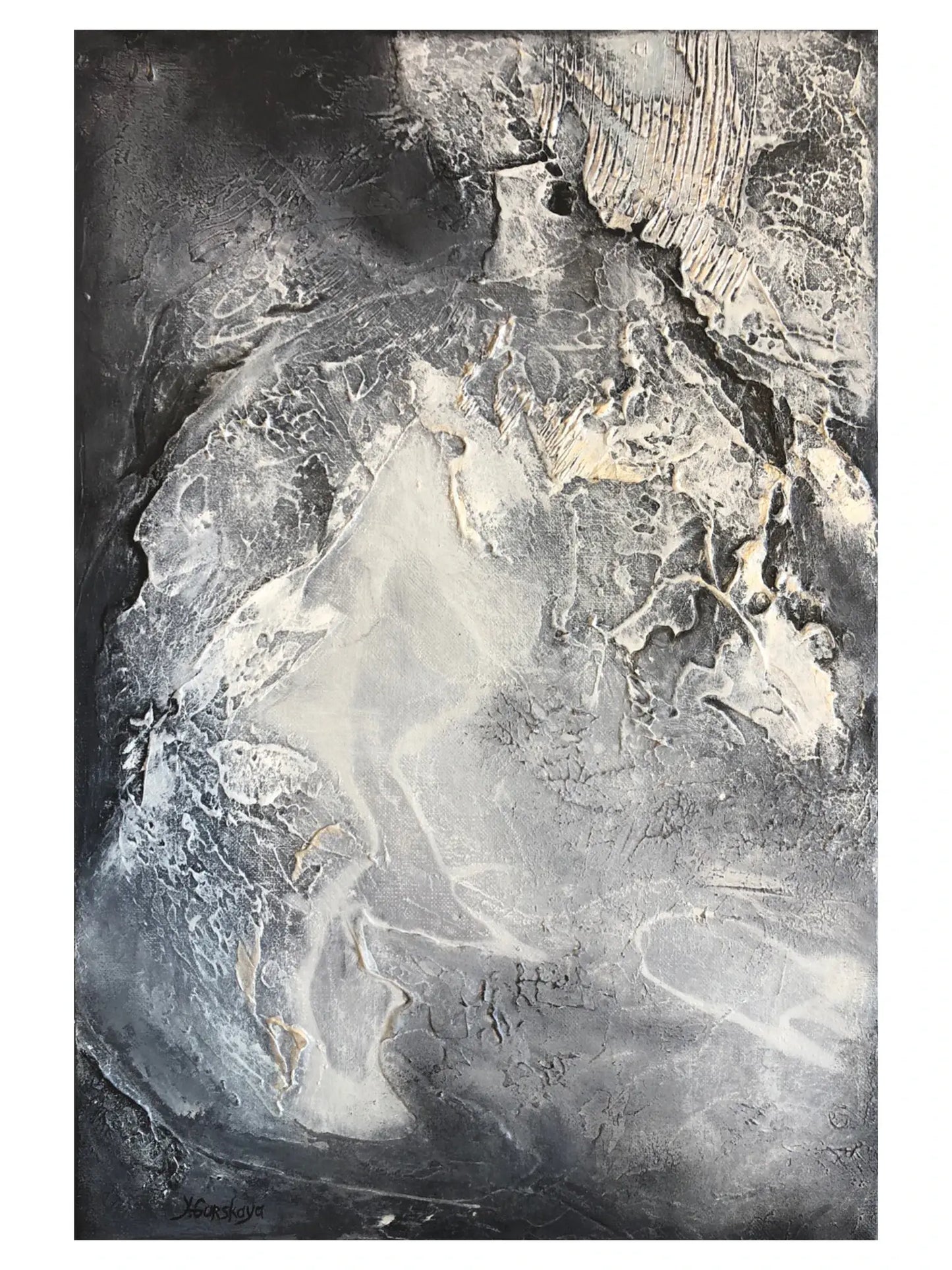 Zurück zu Schwarz 2, 80(b)x60(h)cm