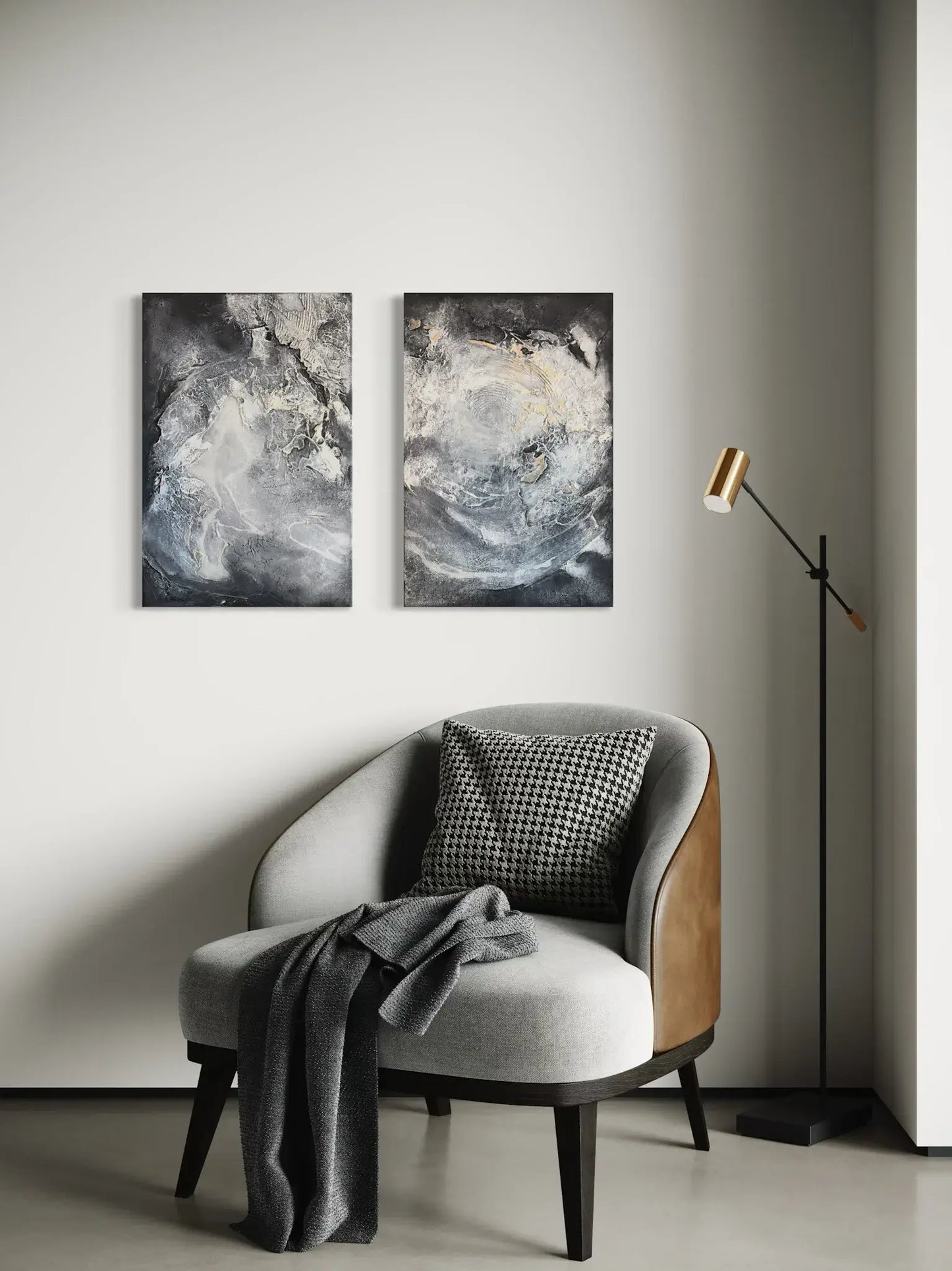 Zurück zu Schwarz 2, 80(b)x60(h)cm