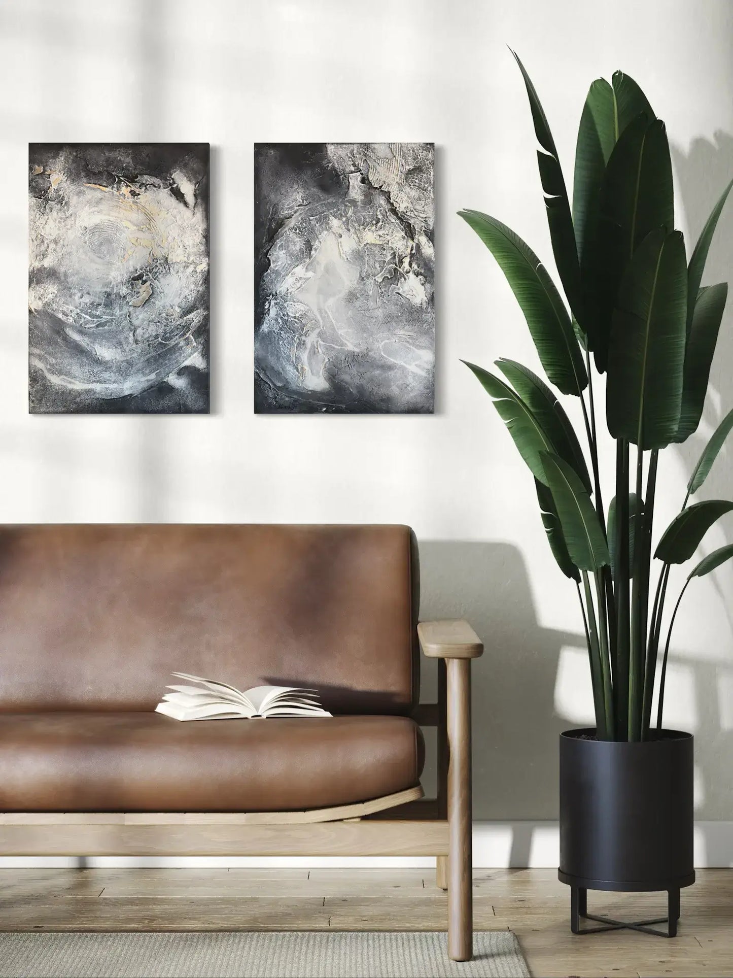 Zurück zu Schwarz 2, 80(b)x60(h)cm