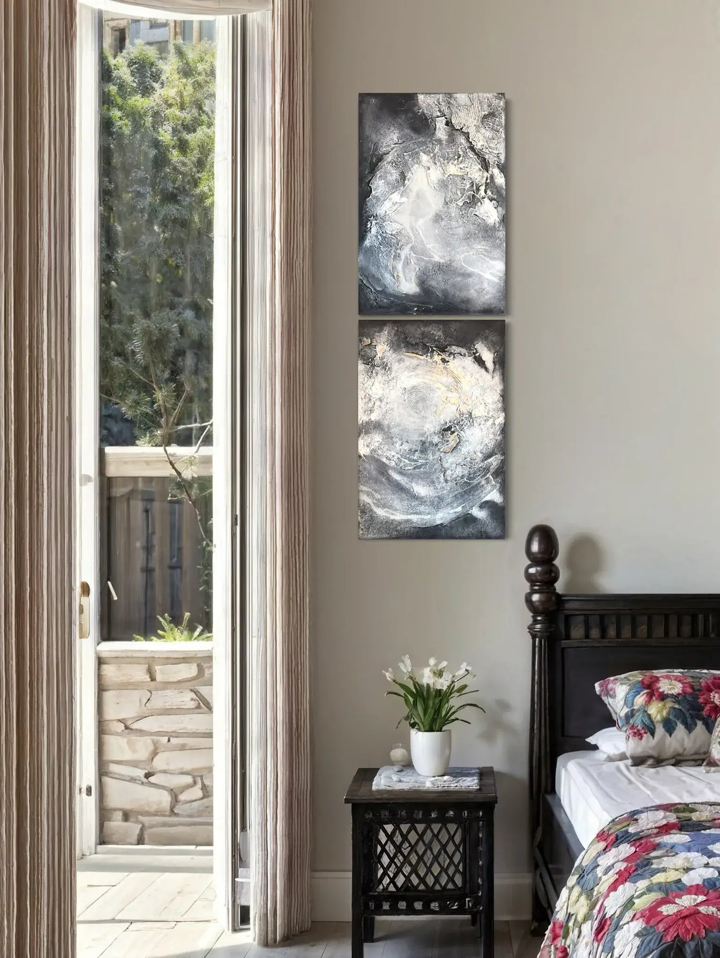 Zurück zu Schwarz 2, 80(b)x60(h)cm